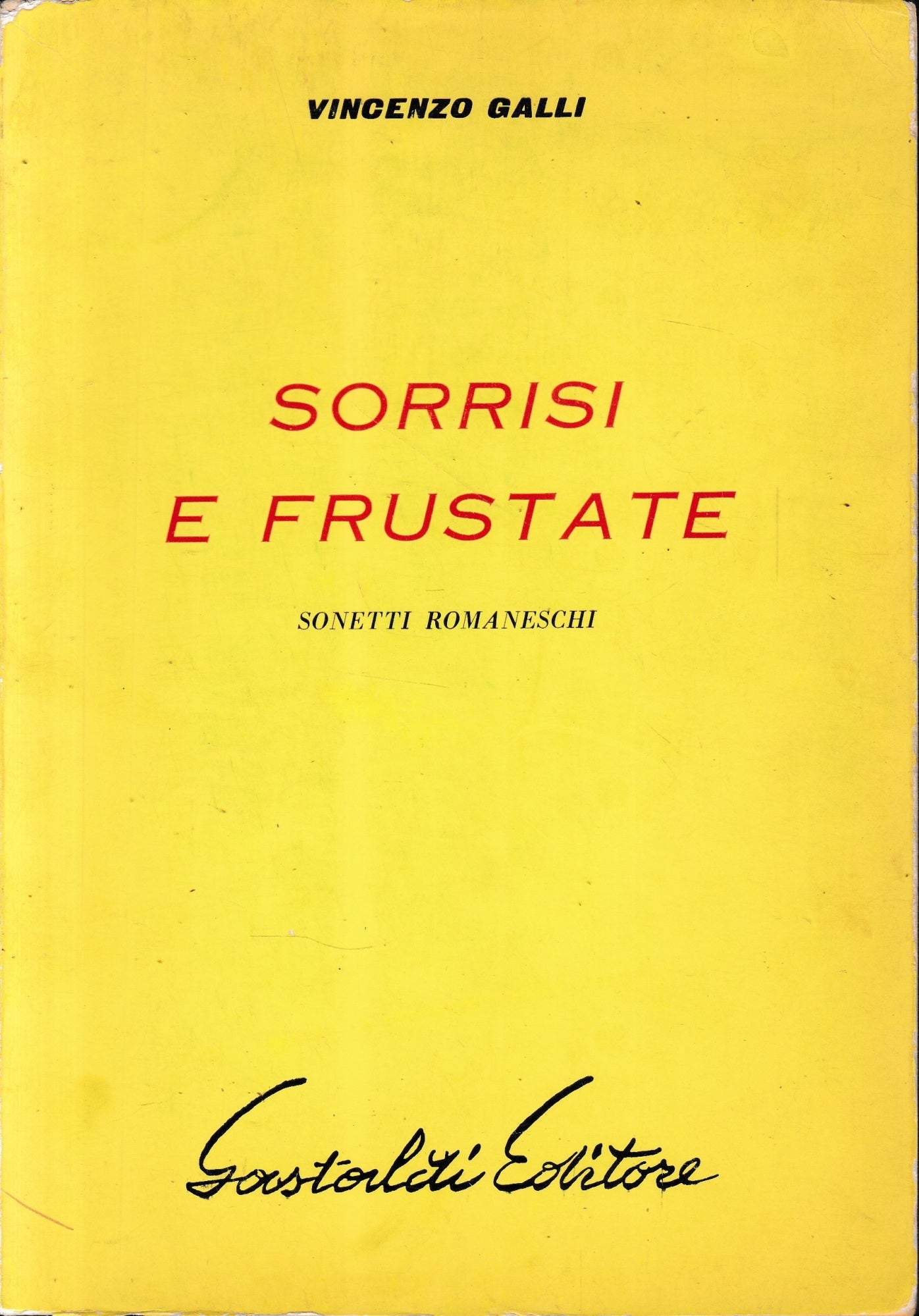 Sorrisi e frustate. Sonetti romaneschi - copertina