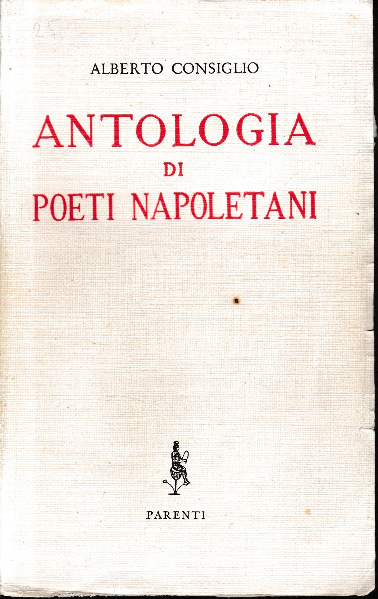 Antologia dei poeti napoletani - copertina