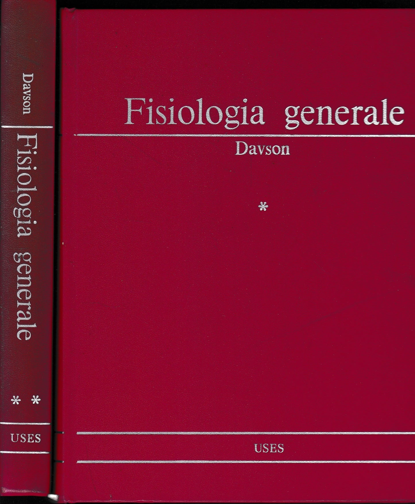 Fisiologia Generale, due volumi - copertina