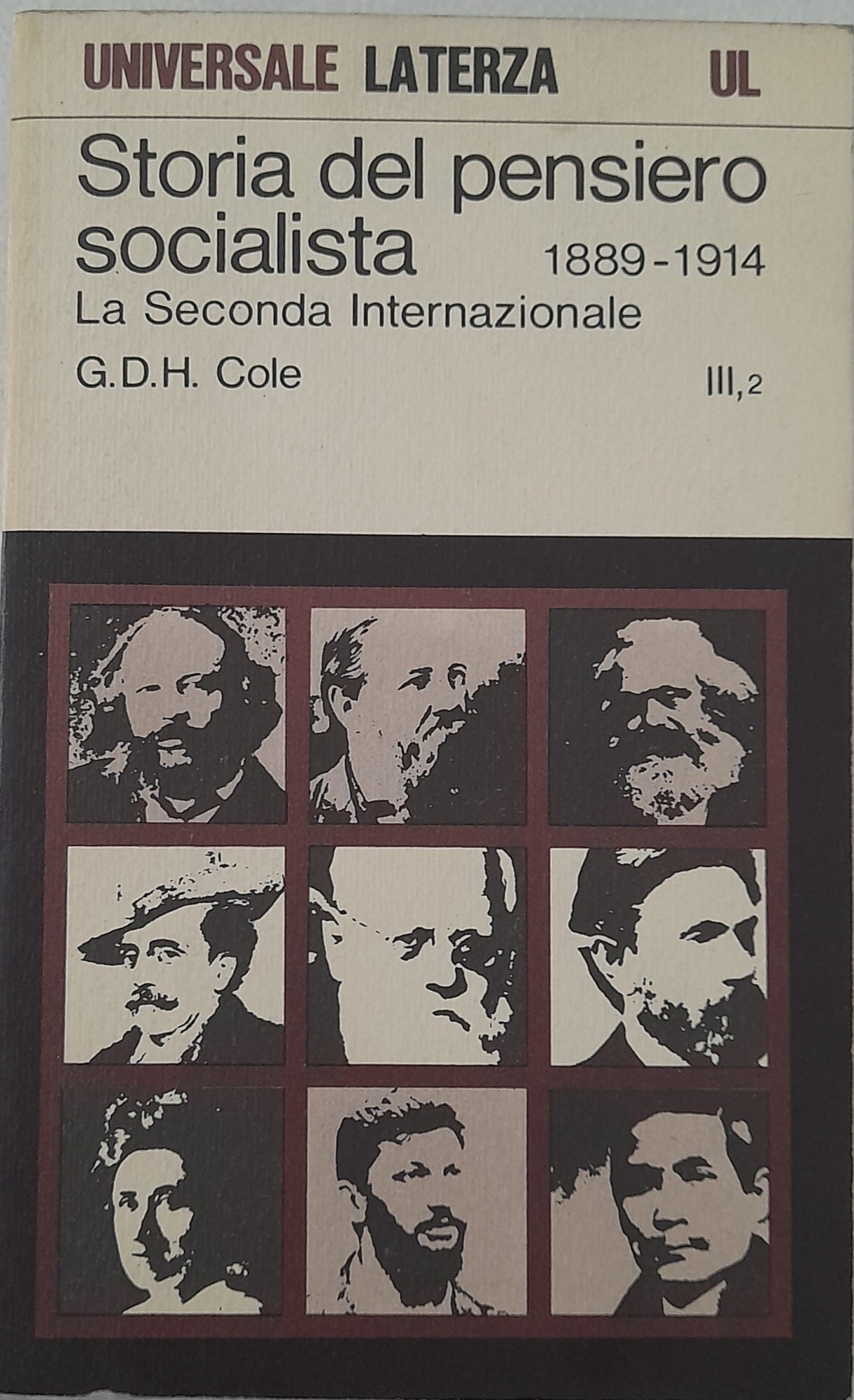 Storia del pensiero socialista 1889-1914. La seconda internazionale. Vol. III (tomo secondo) - copertina