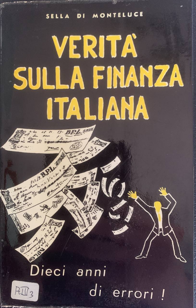 Verità sulla finanza italiana. Dieci anni di errori - copertina