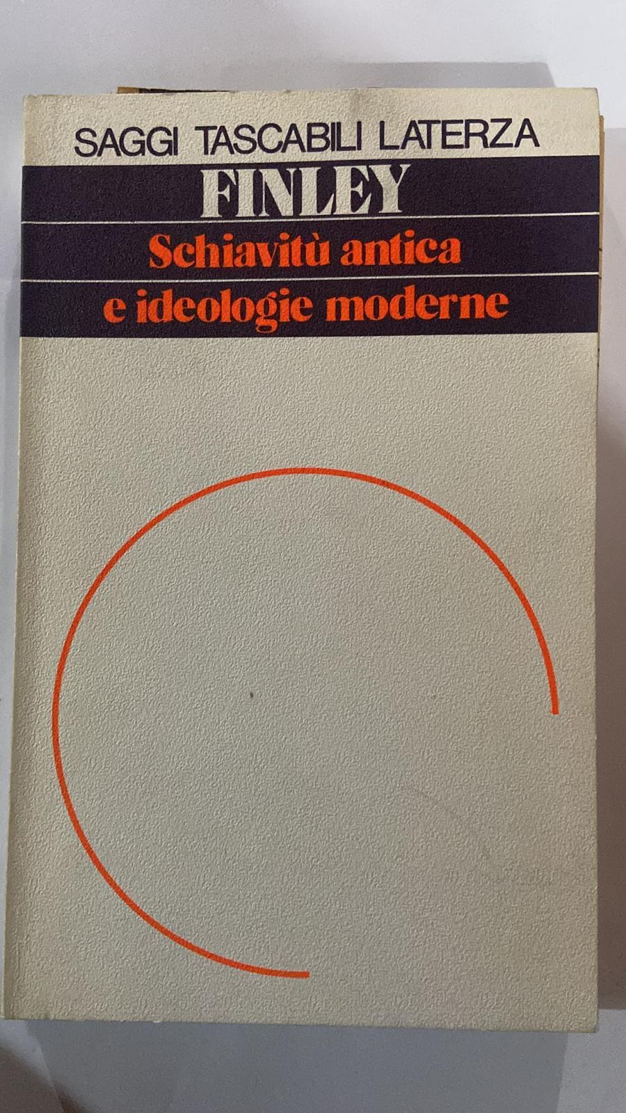 Schiavitù antica e ideologie moderne - copertina