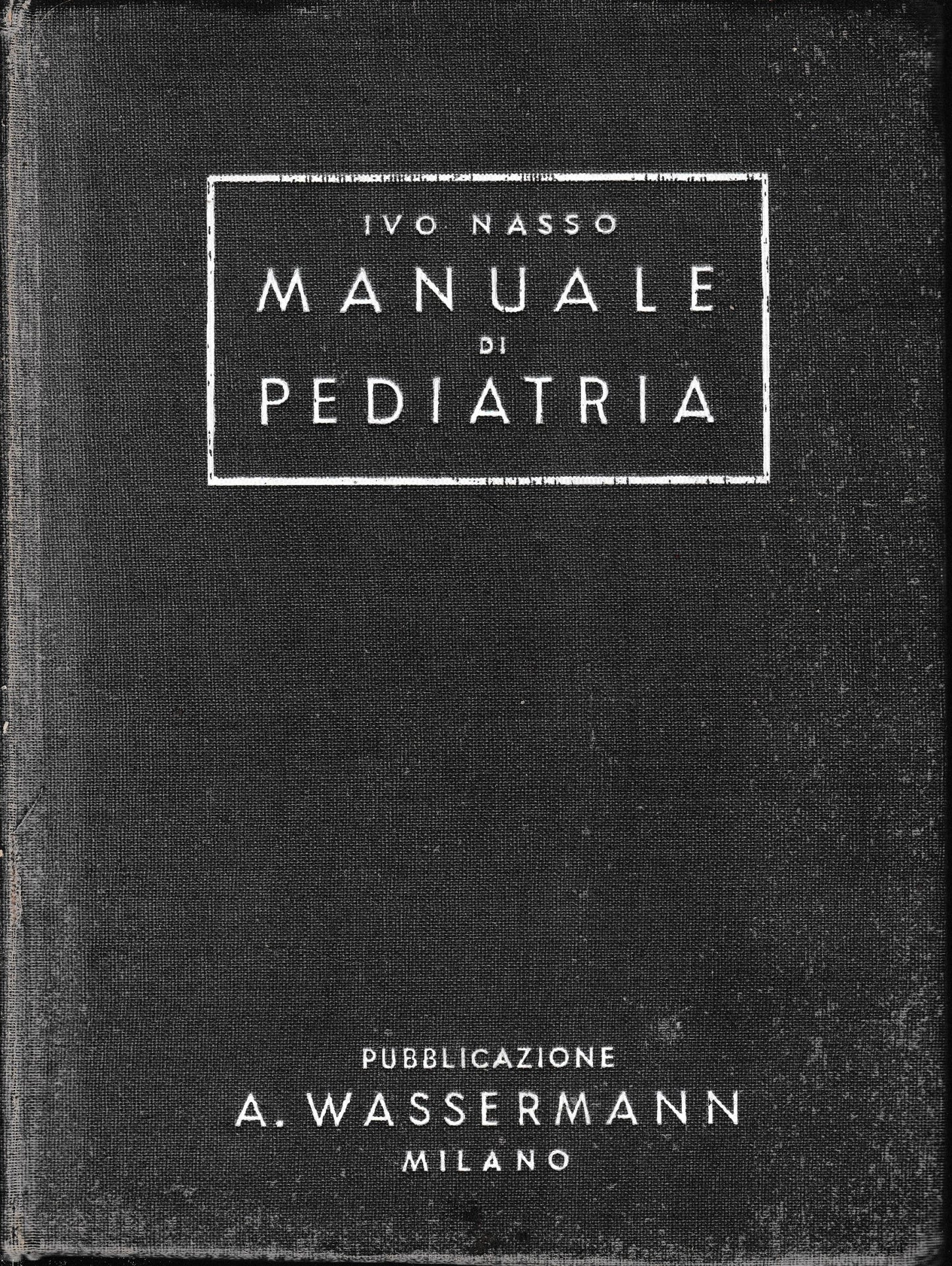 Manuale di Pediatria - copertina