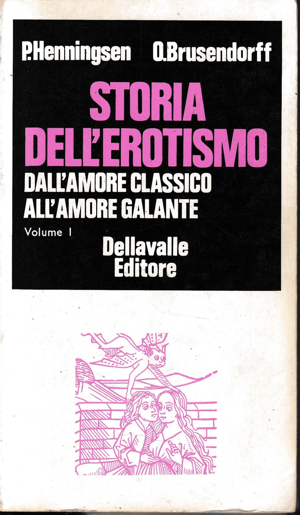 Storia dell'erotismo, vol. 1° - copertina