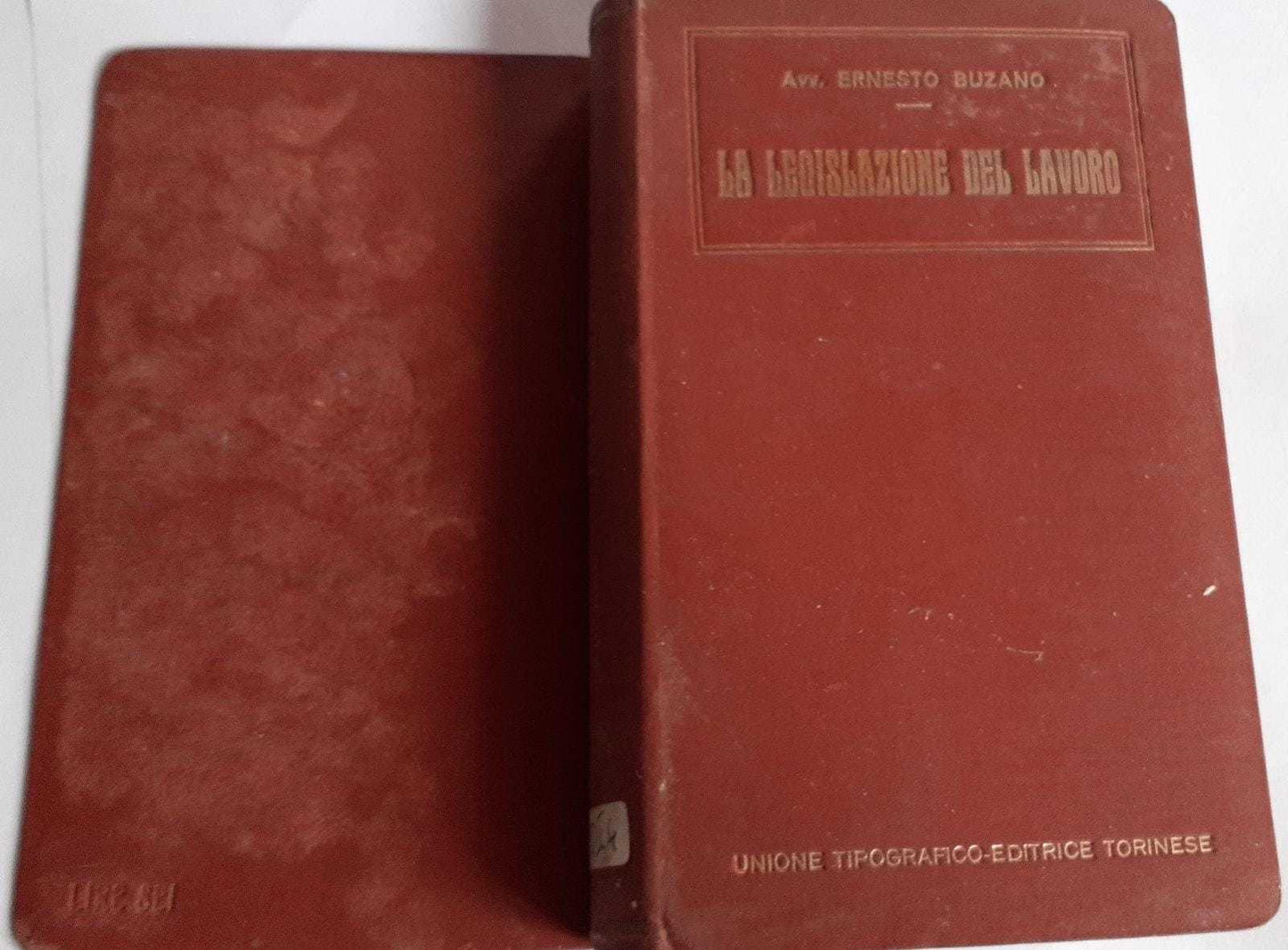La legislazione del lavoro - copertina
