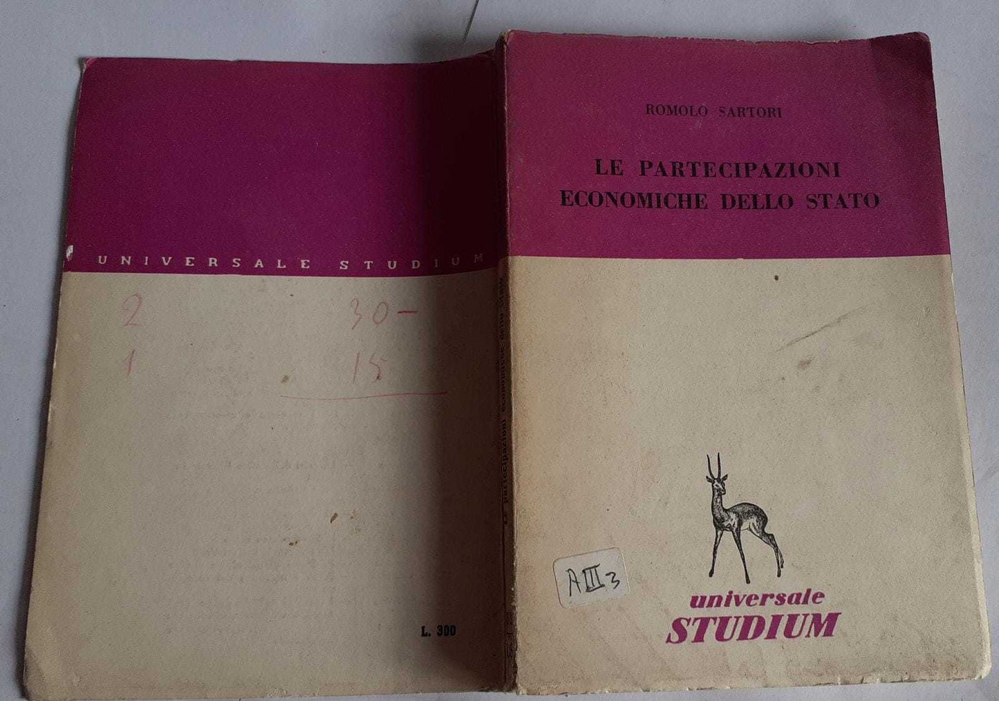 Le partecipazioni economiche dello stato - copertina