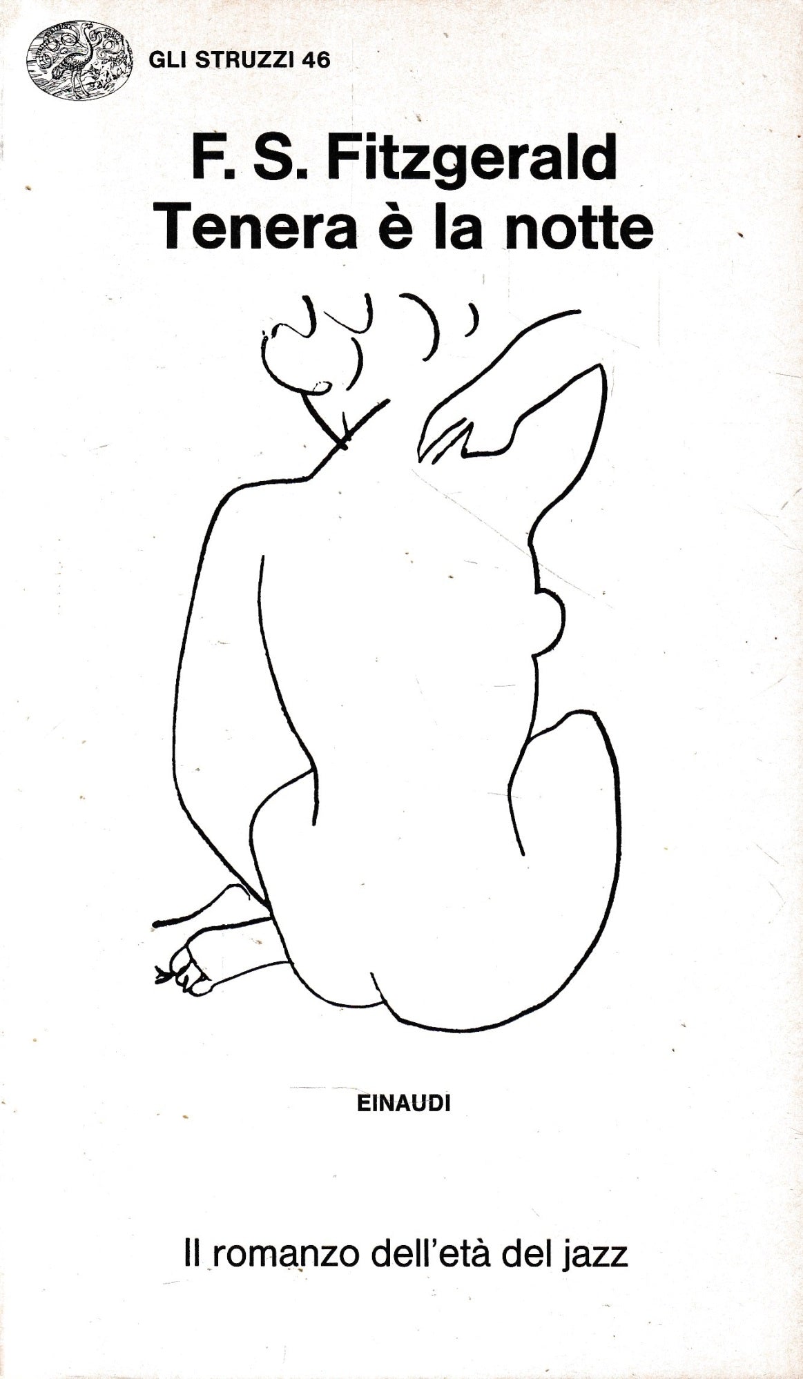 Tenera è la notte - copertina