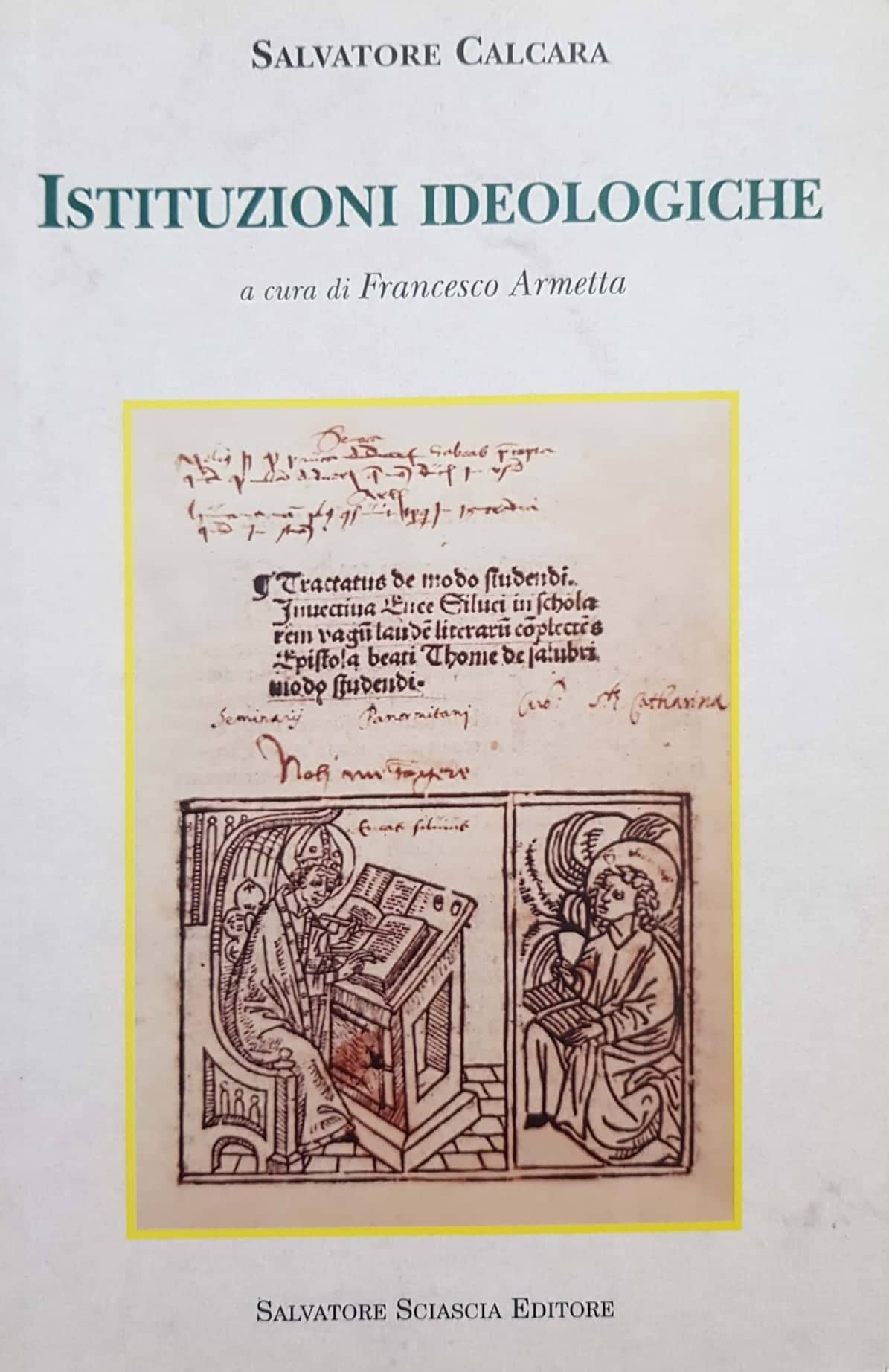 Istituzioni ideologiche ovvero trattato elementare della filosofia dello spirito umano - copertina