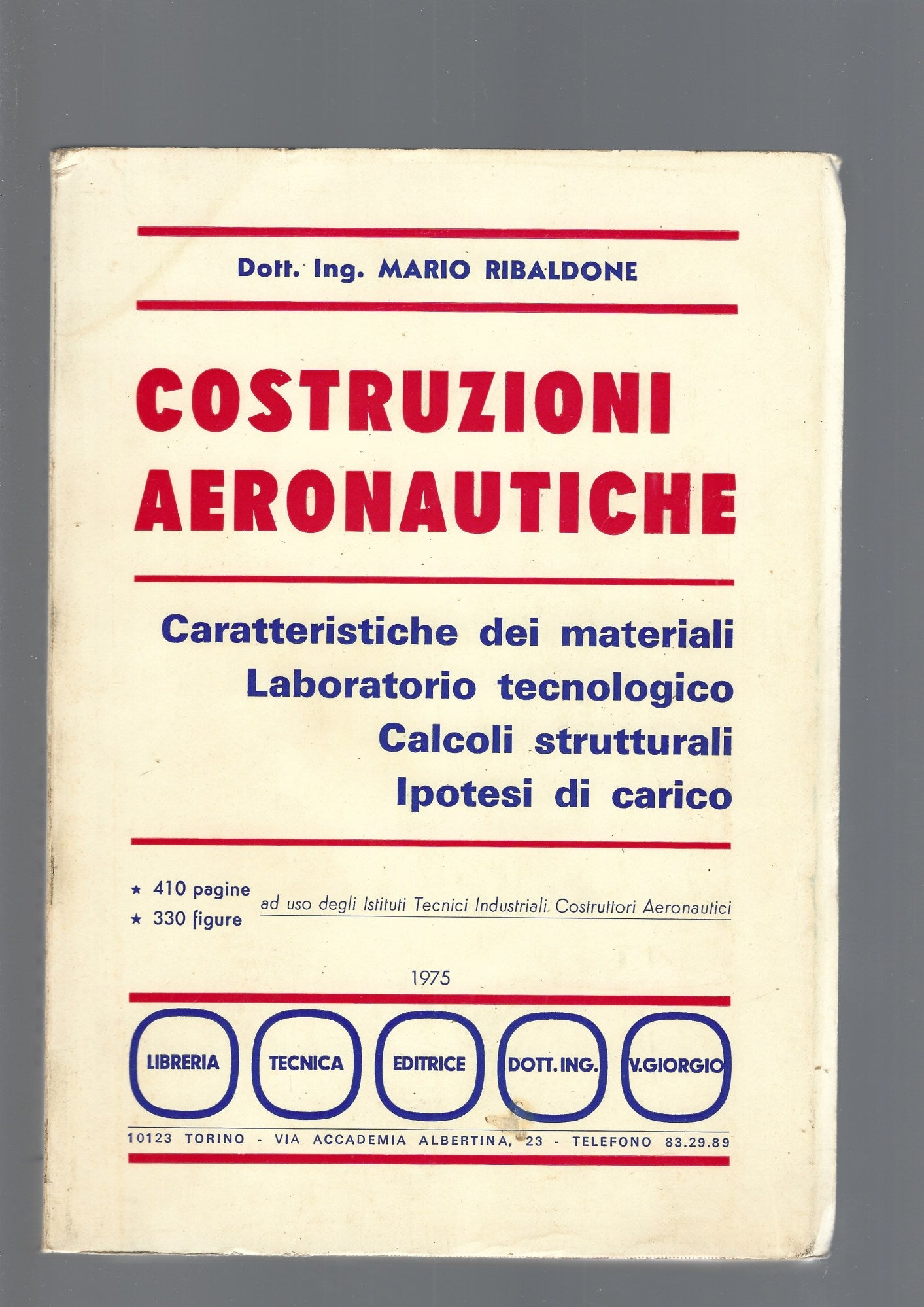 COSTRUZIONI AERONAUTICHE - copertina