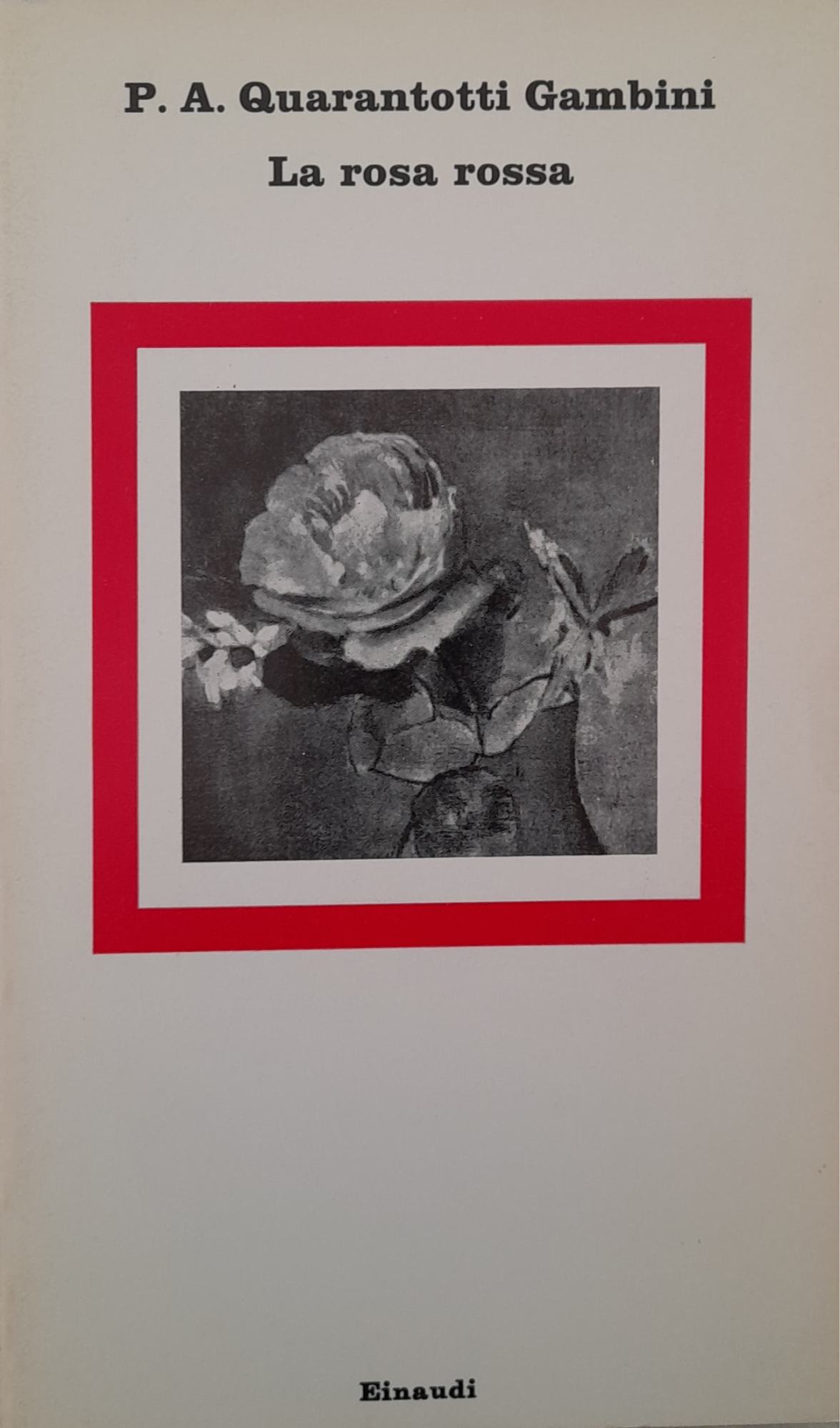 La rosa rossa - copertina