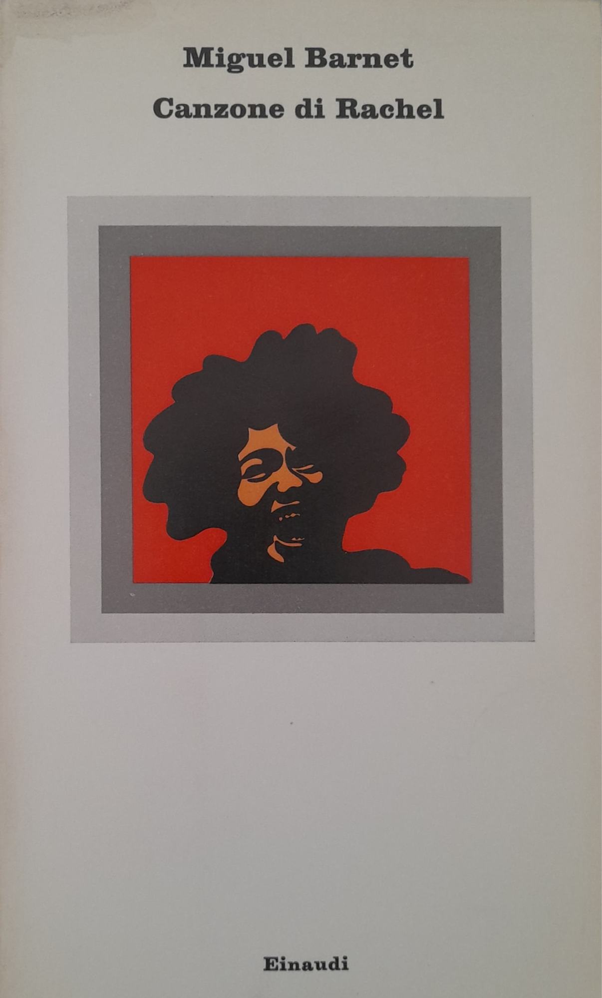 Canzone di Rachel - copertina