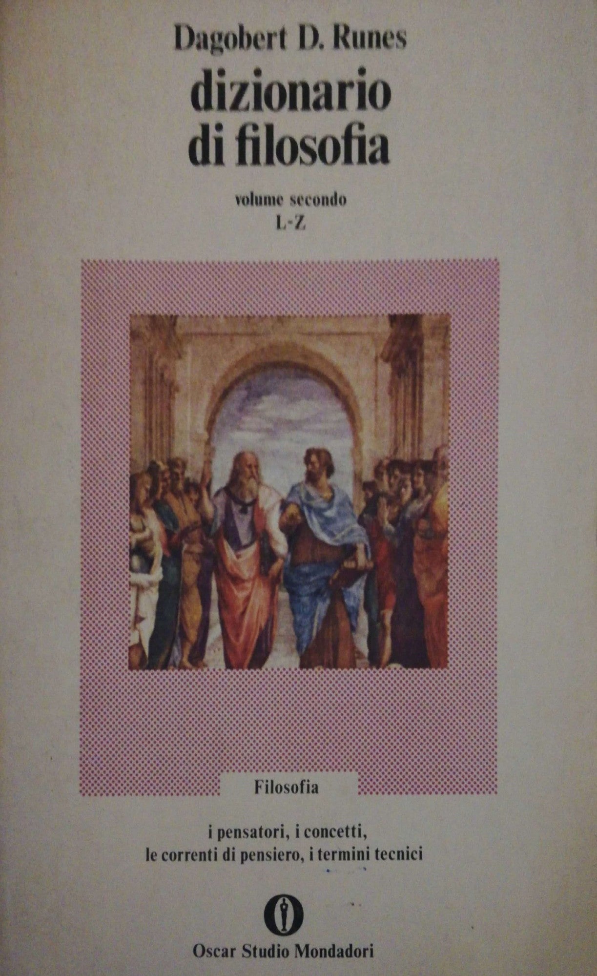 Dizionario di filosofia. Volumi I-II - copertina