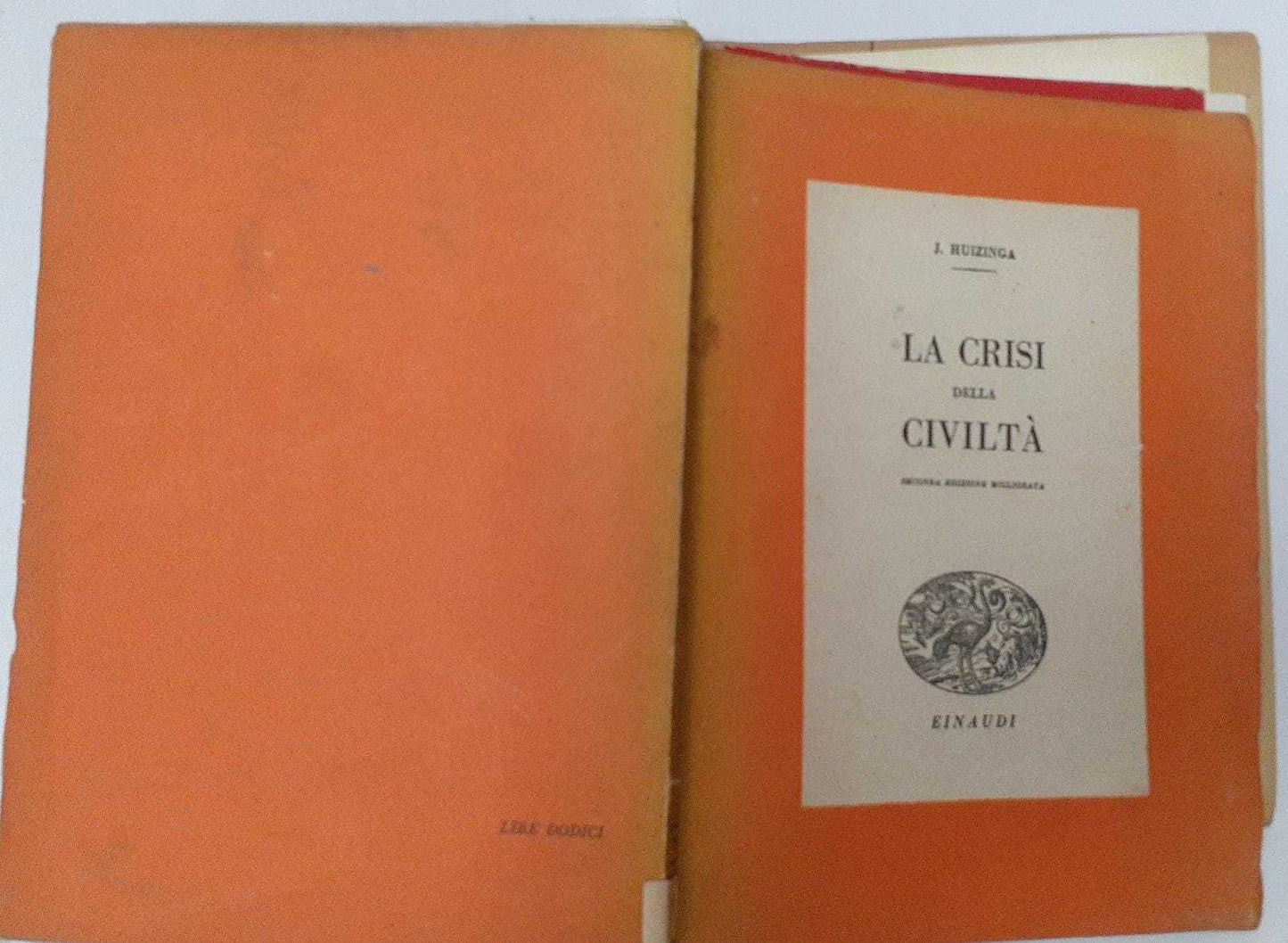 La crisi della civilta' - copertina