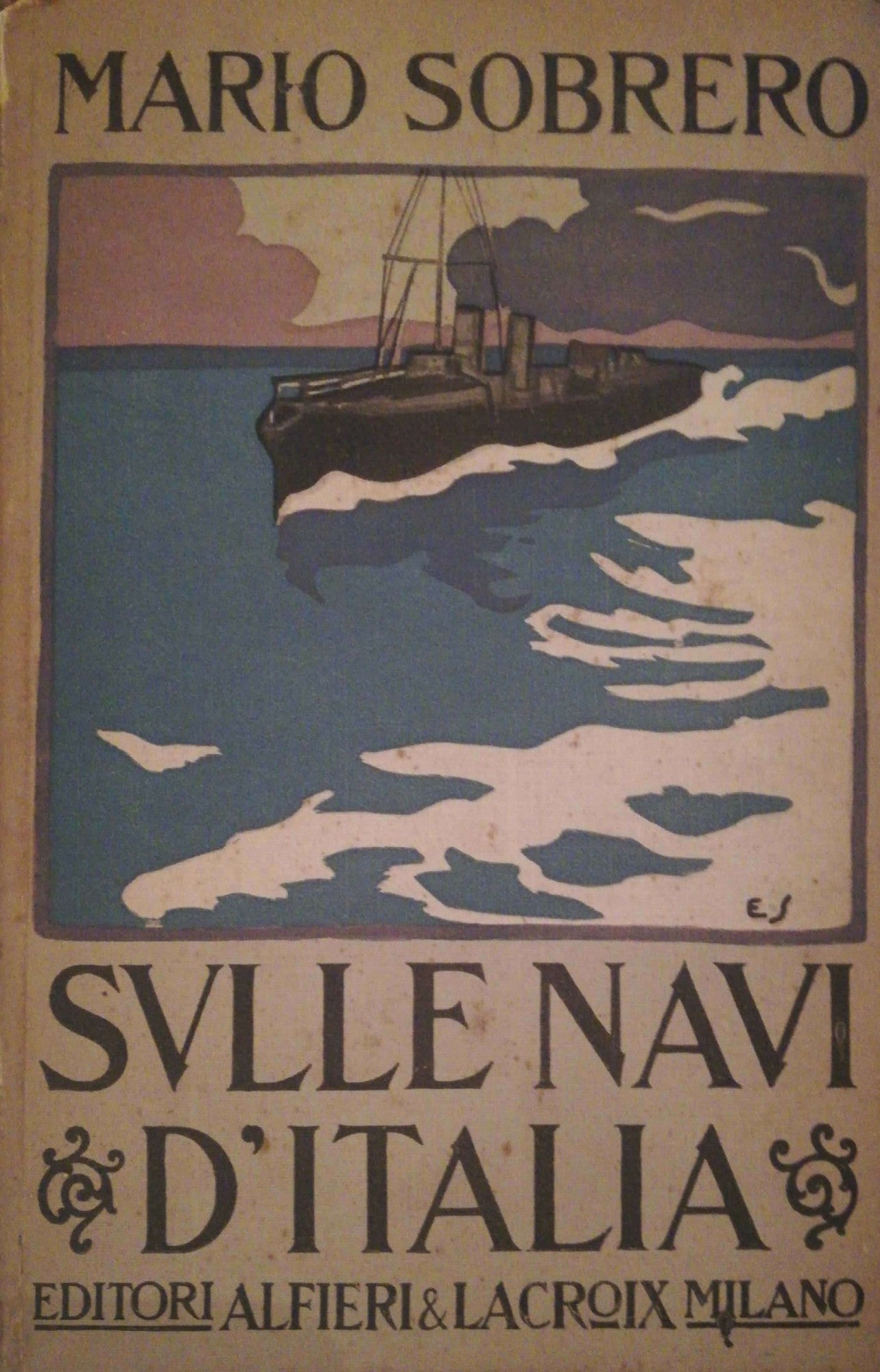 Sulle navi d'Italia - copertina