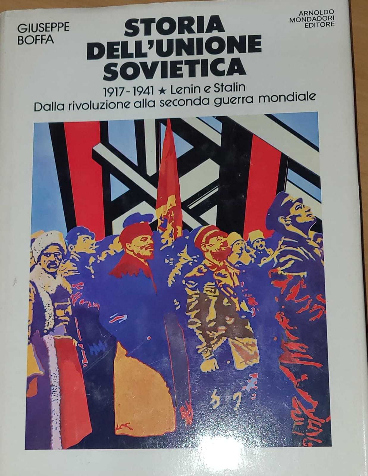 Storia dell'unione sovietica 1917/1941 Lenin e Stalin - copertina