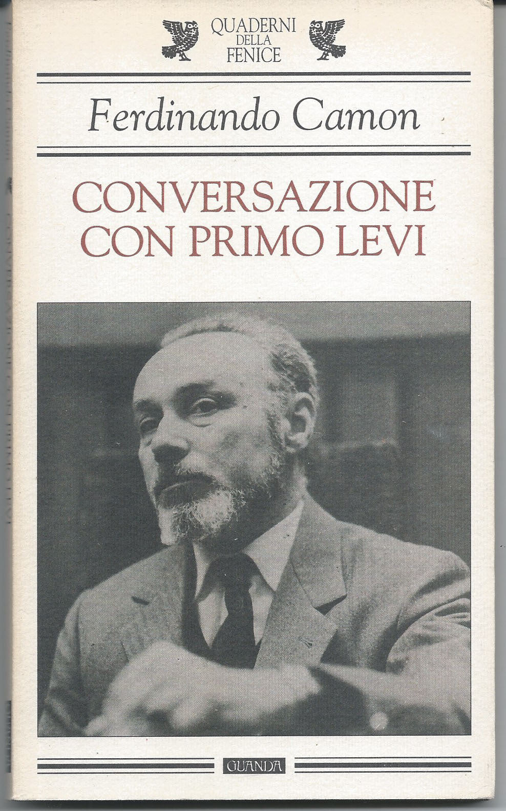 Conversazione con Primo Levi - copertina