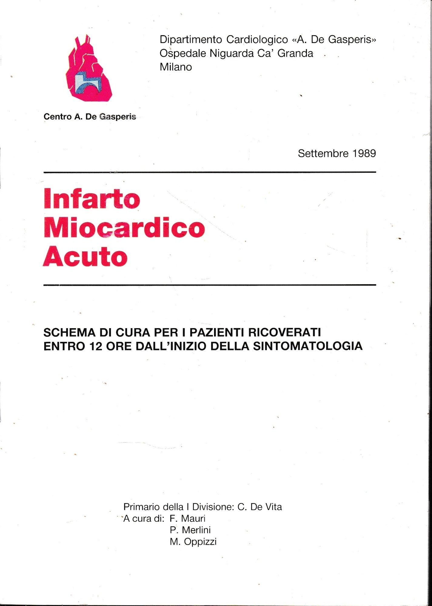 Infarto Miocardio Acuto - copertina