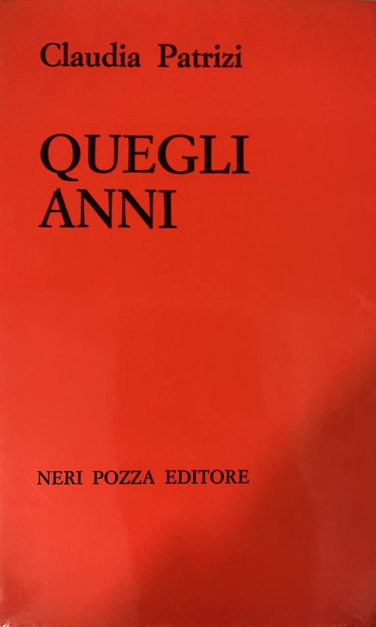 Quegli anni - copertina