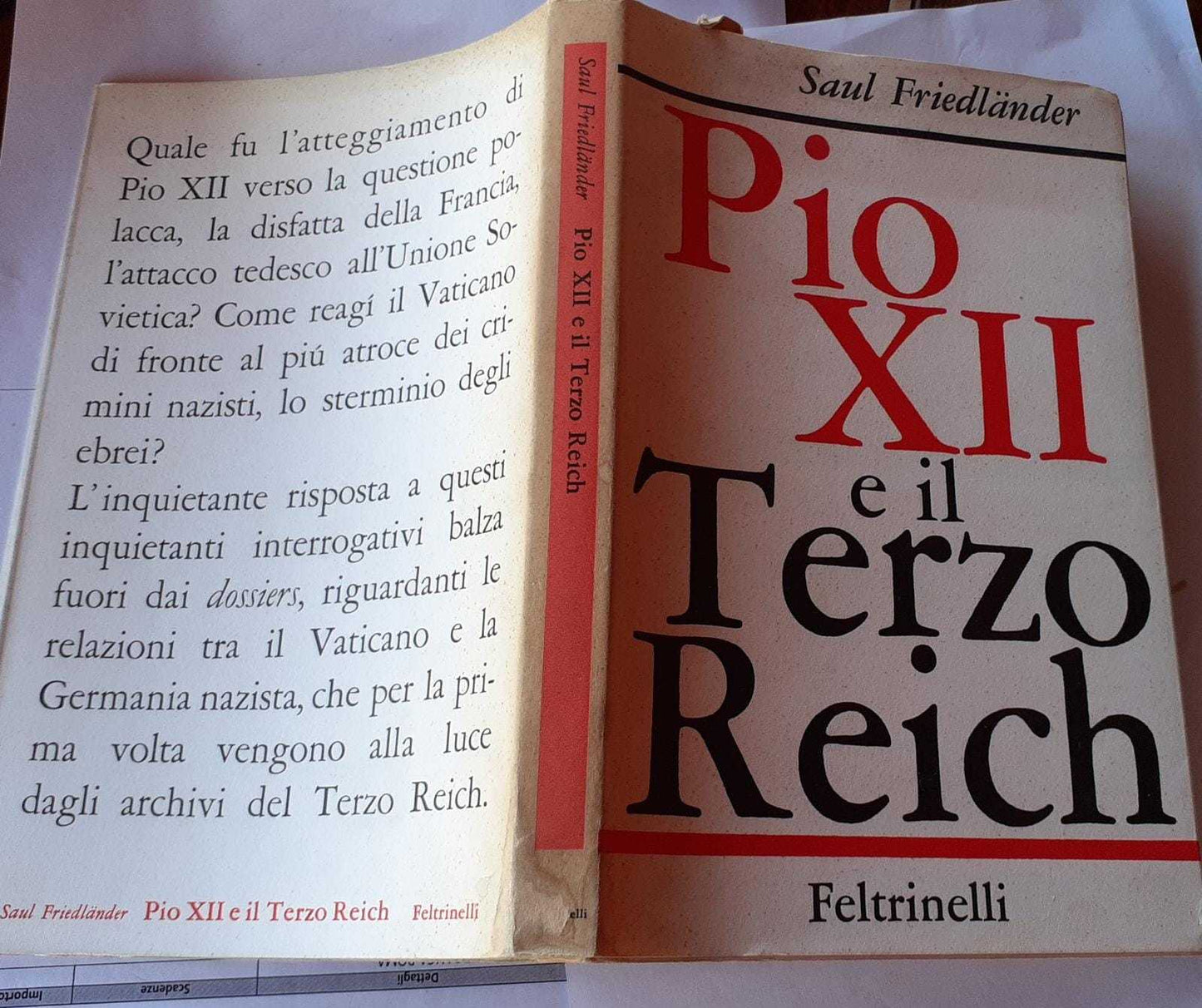 Pio XII e il terzo Reich - copertina
