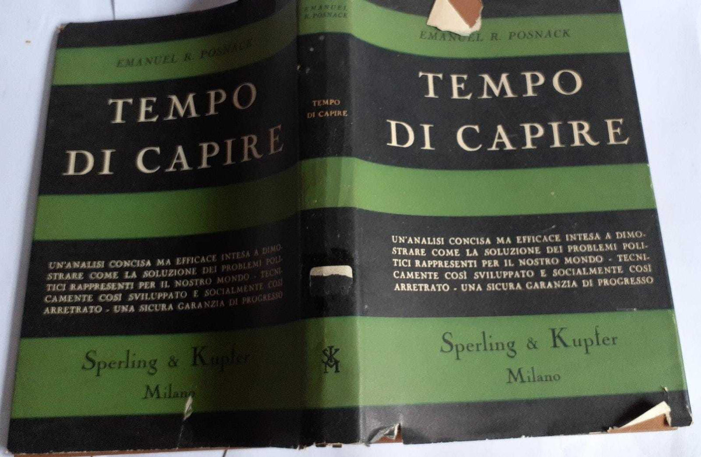Tempo di capire - copertina