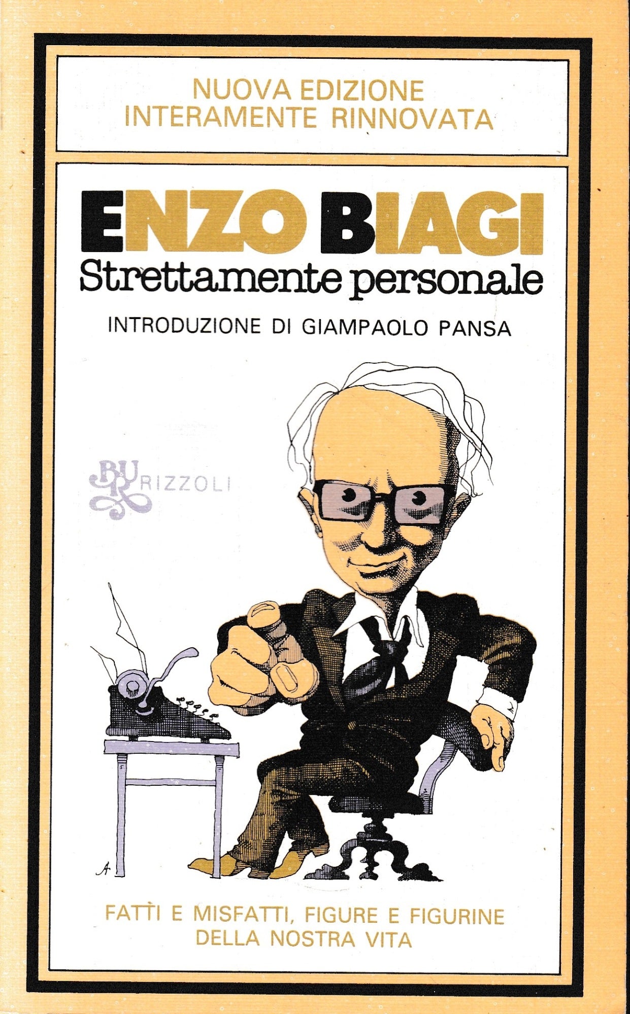 Strettamente personale - copertina