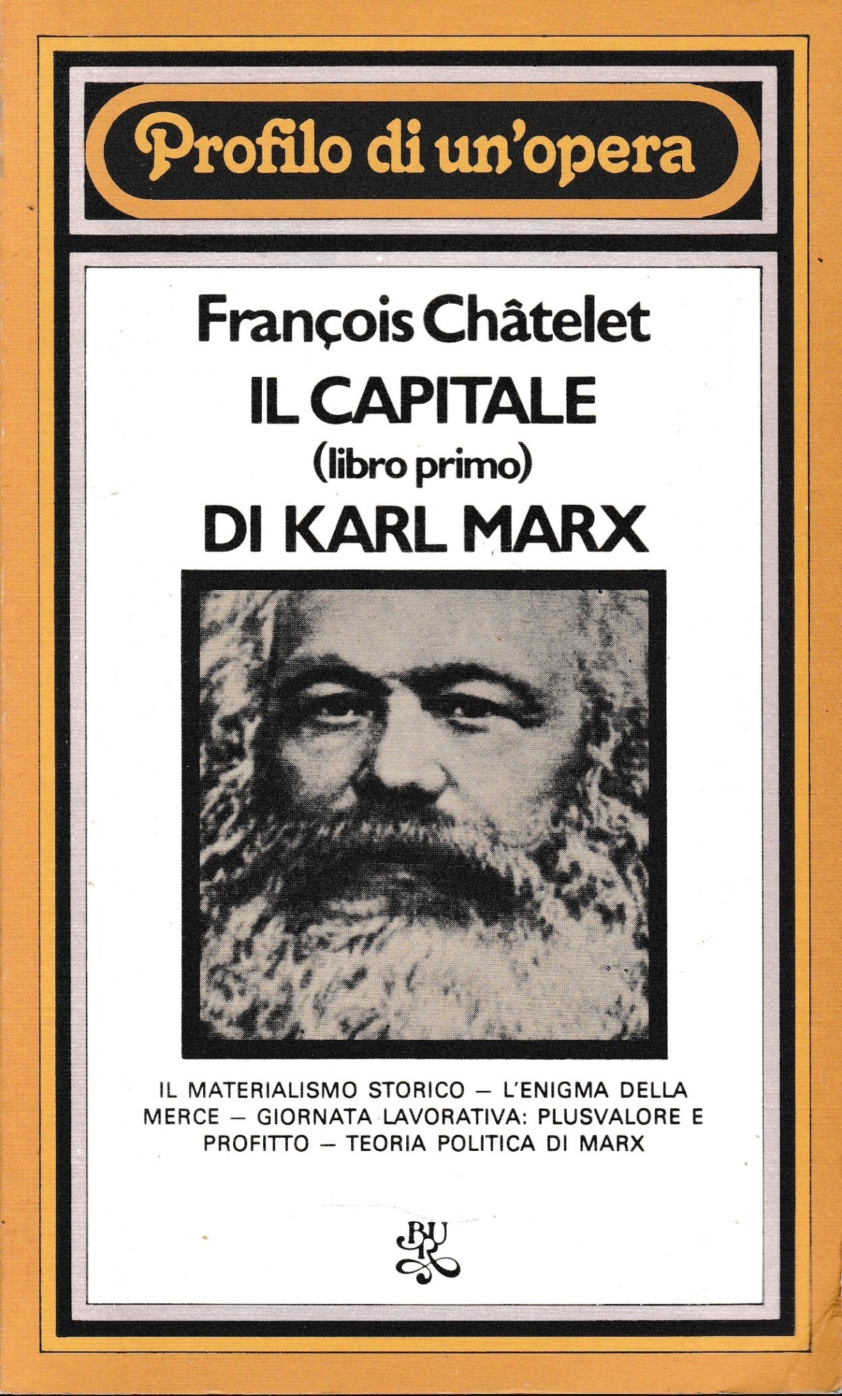 Il Capitale (libro primo) di Karl Marx - copertina