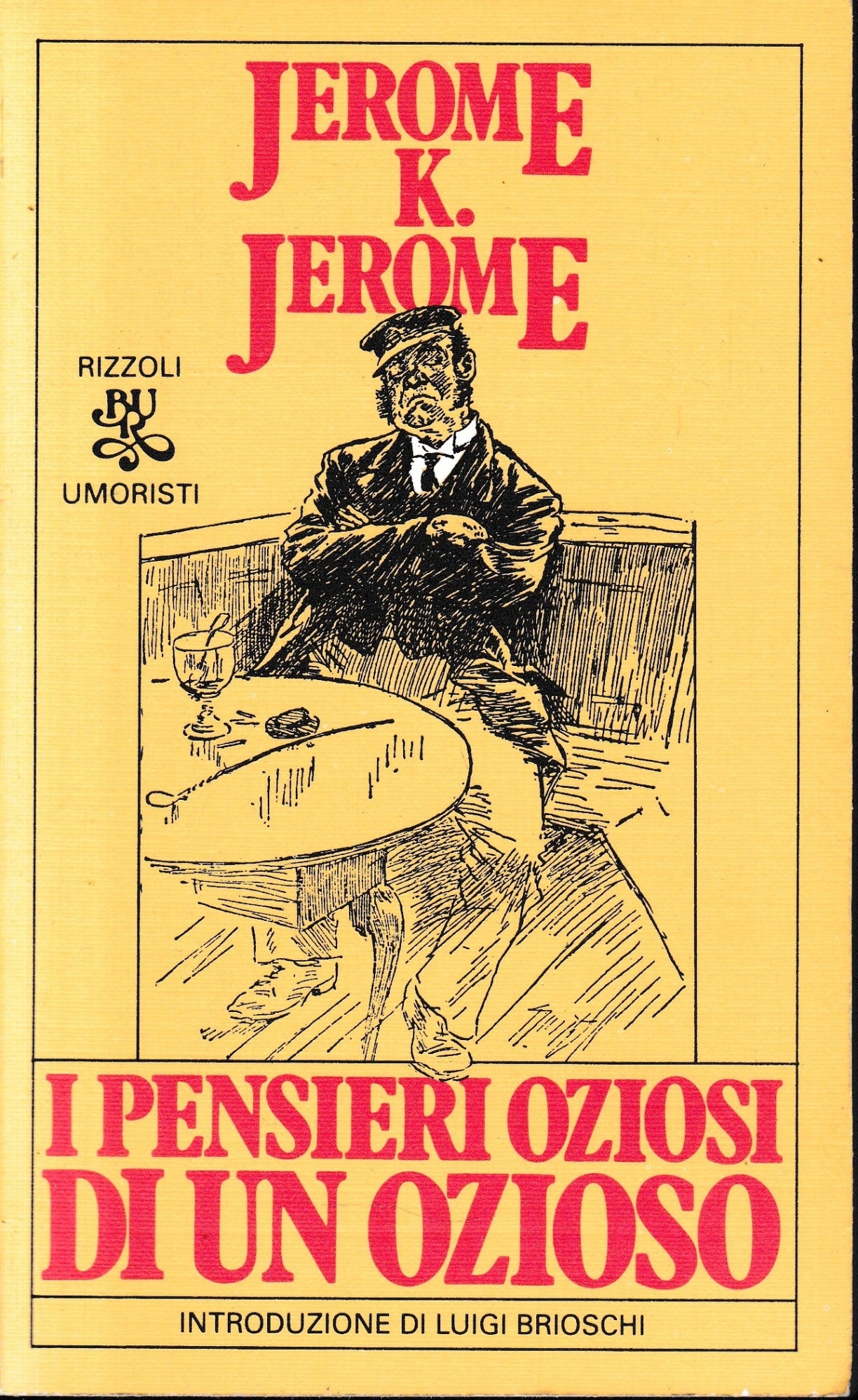 I pensieri oziosi di un ozioso - copertina
