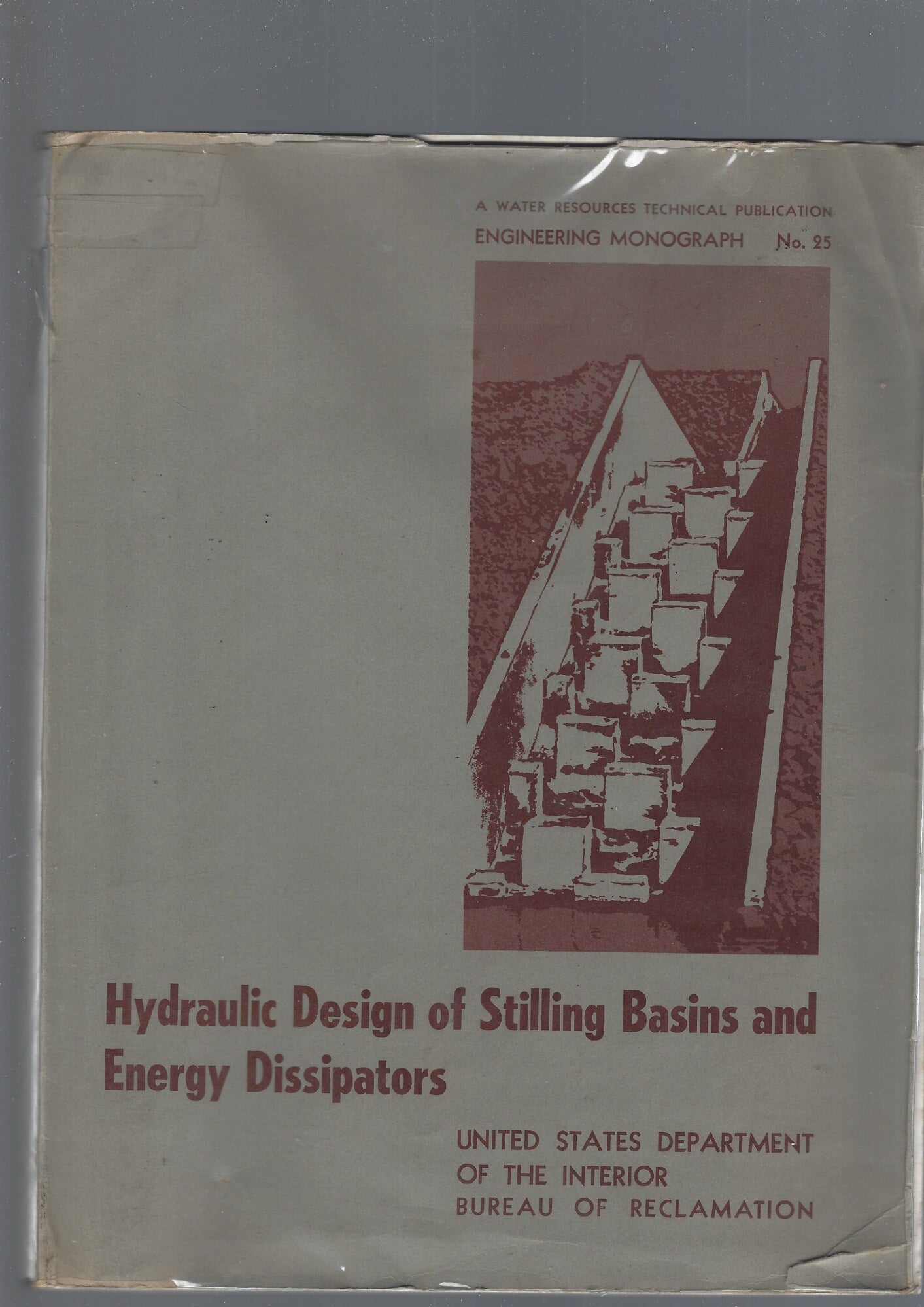 HYDRAULIC DESIGN OF STILLING BASINS AND ENERGY DISSIPATORS - copertina
