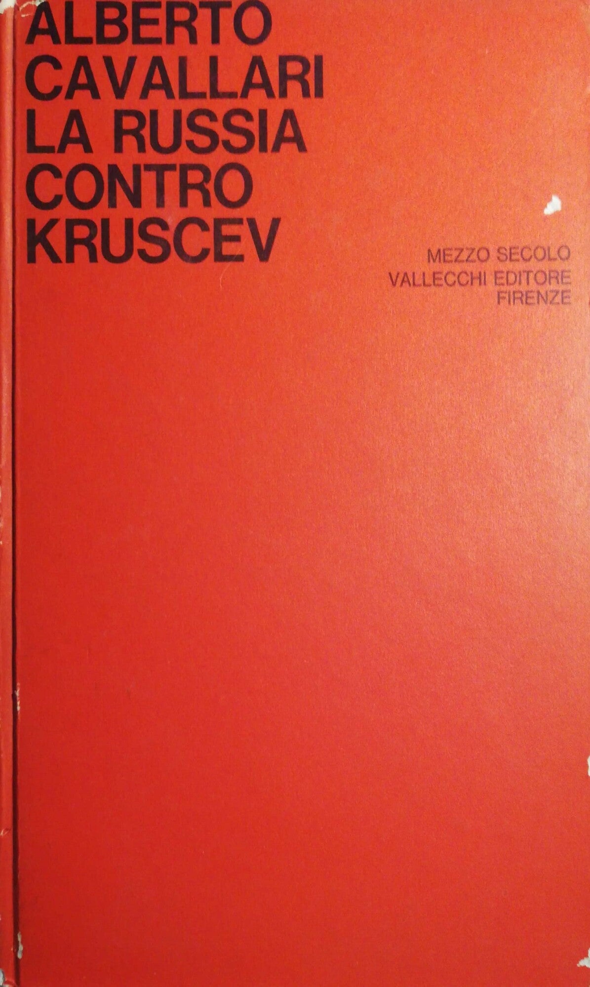 La Russia contro Kuscev - copertina