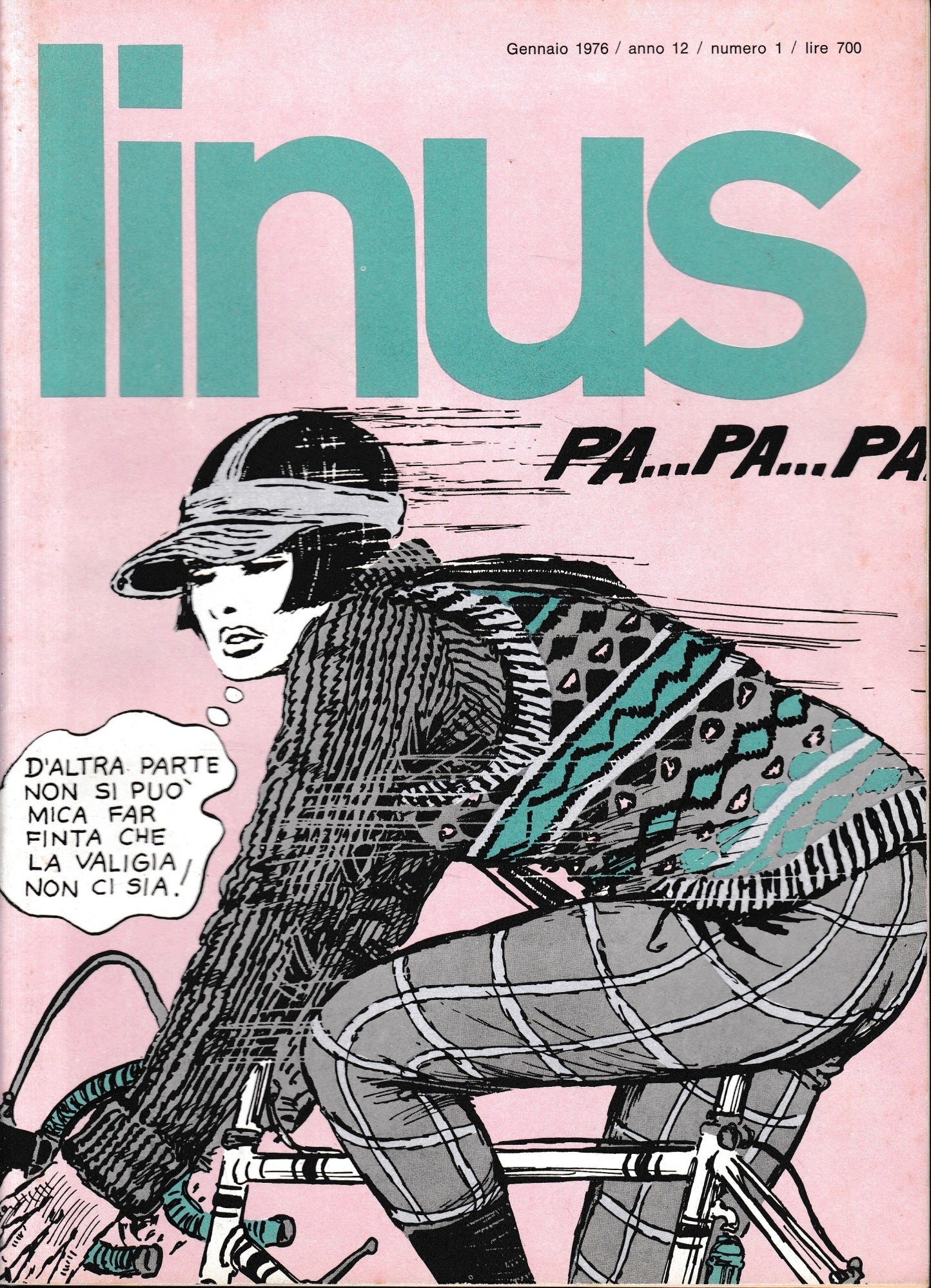 Linus. Gennaio 1976 / anno 12 / n. 1 - copertina