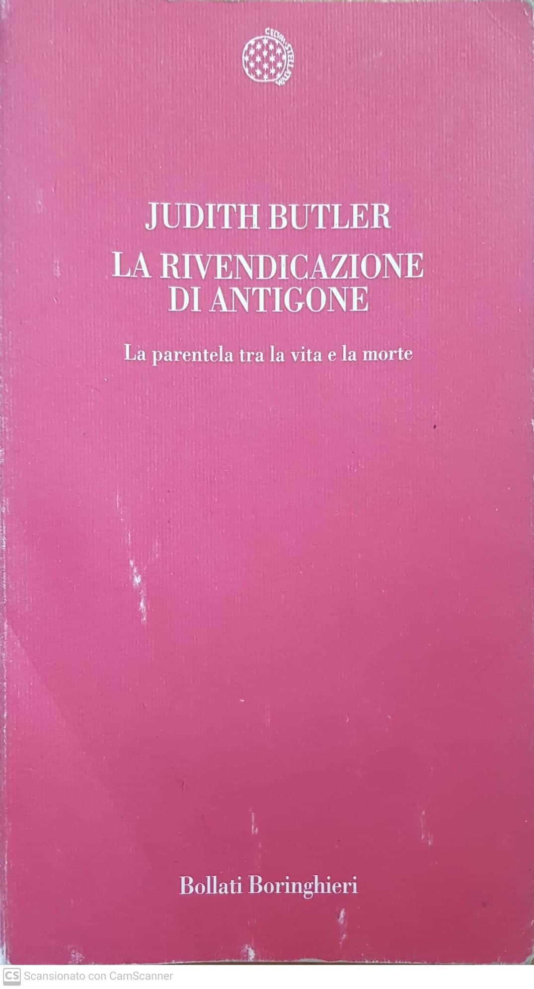 La rivendicazione di Antigone : la parentela tra la vita e la morte - copertina