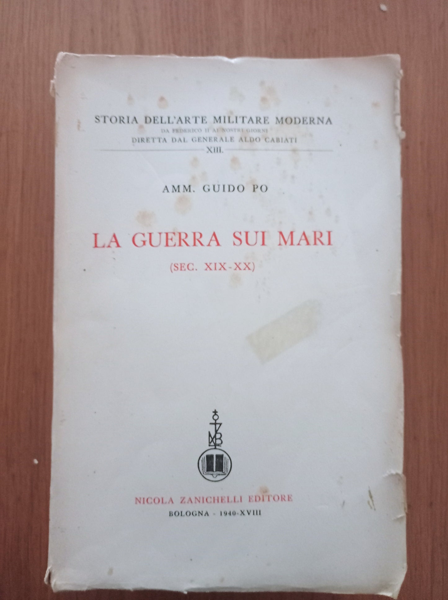 La guerra sui mari (sec. XIX - XX) - copertina