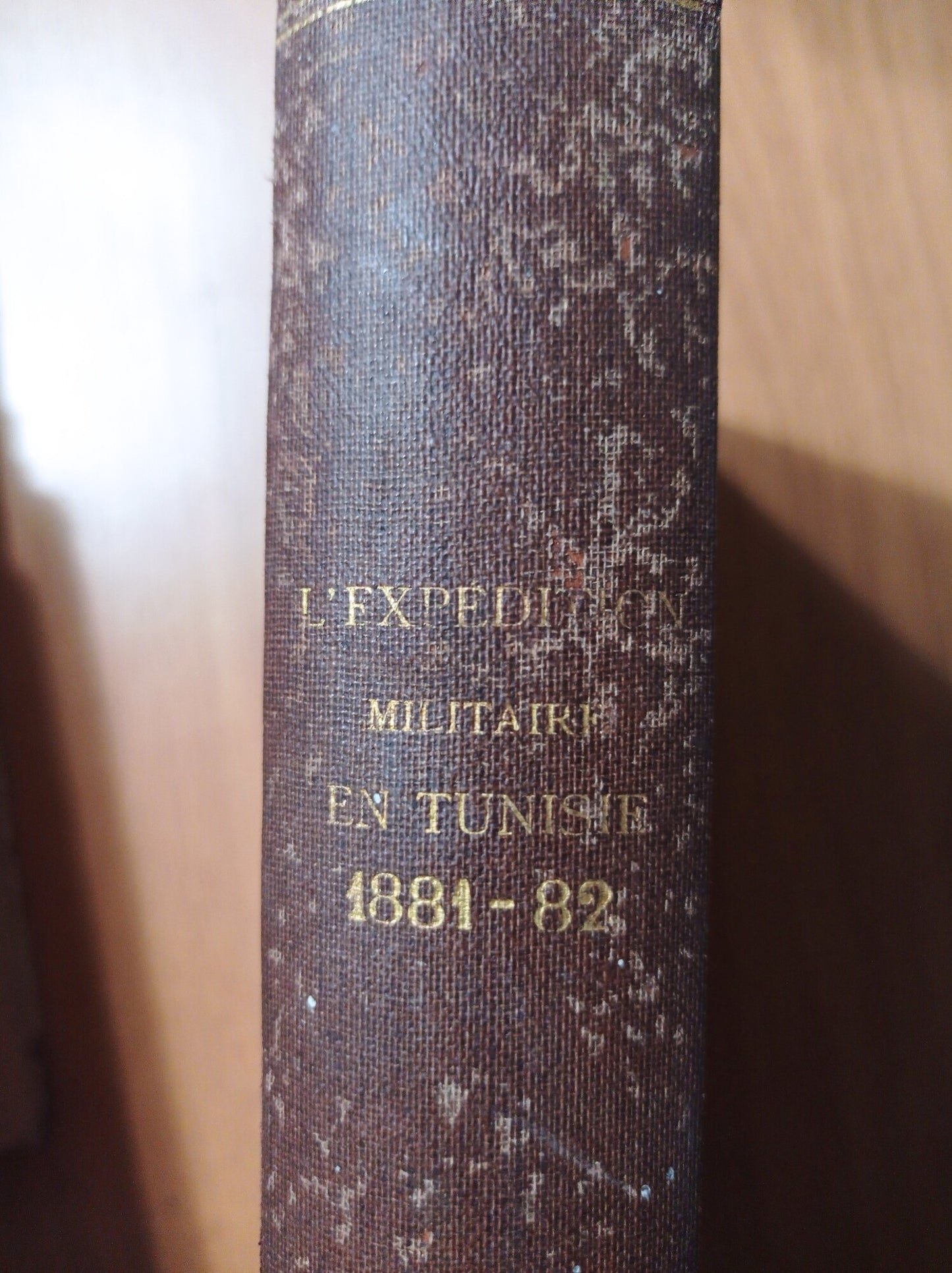 L' expédition militaire en Tunisie 1881 - 1882 - copertina