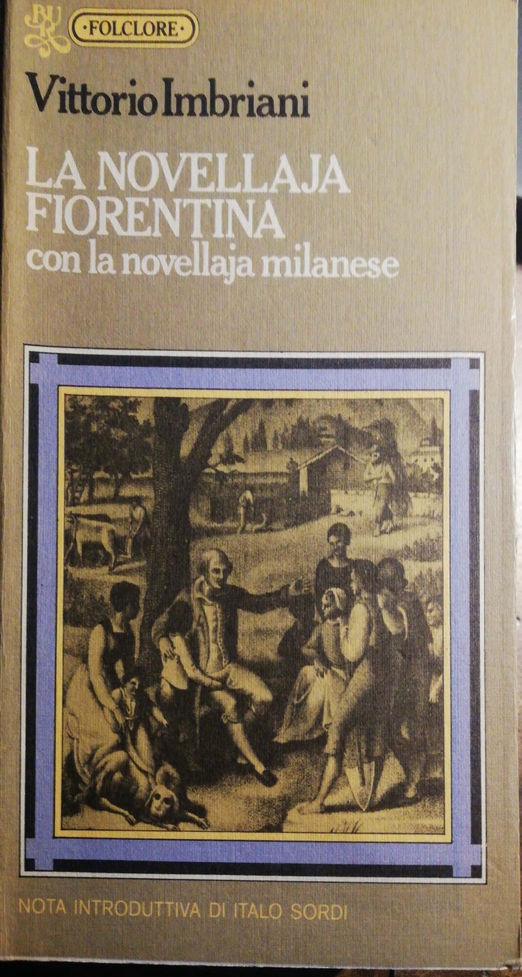 La novellaja fiorentina con la novellaja milanese - copertina