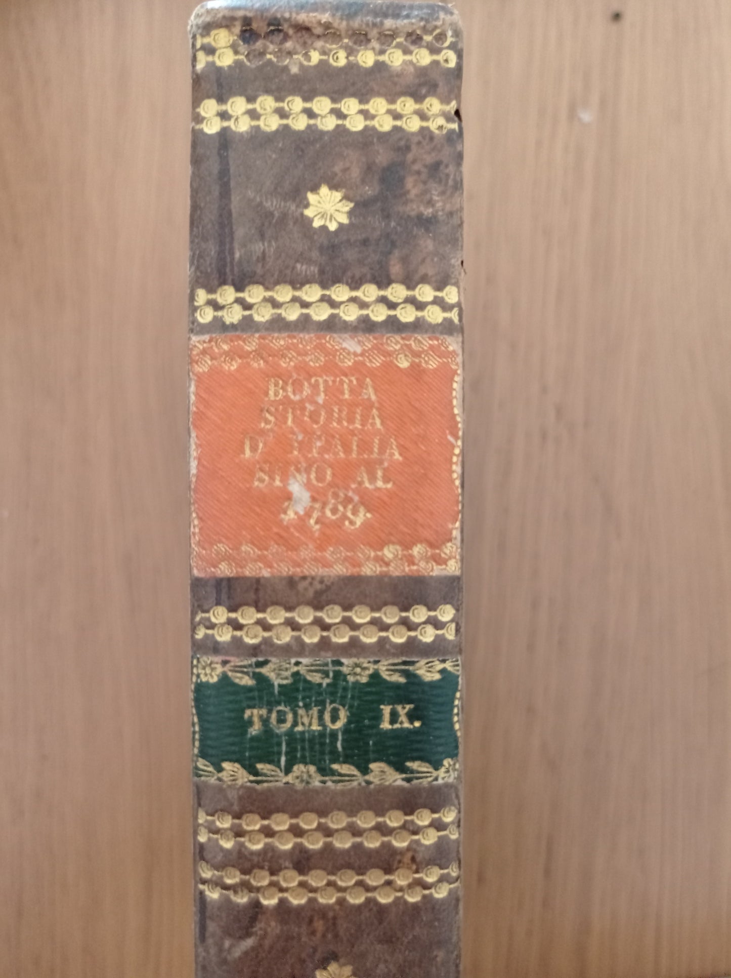 Storia d'Italia Tomo IX - copertina