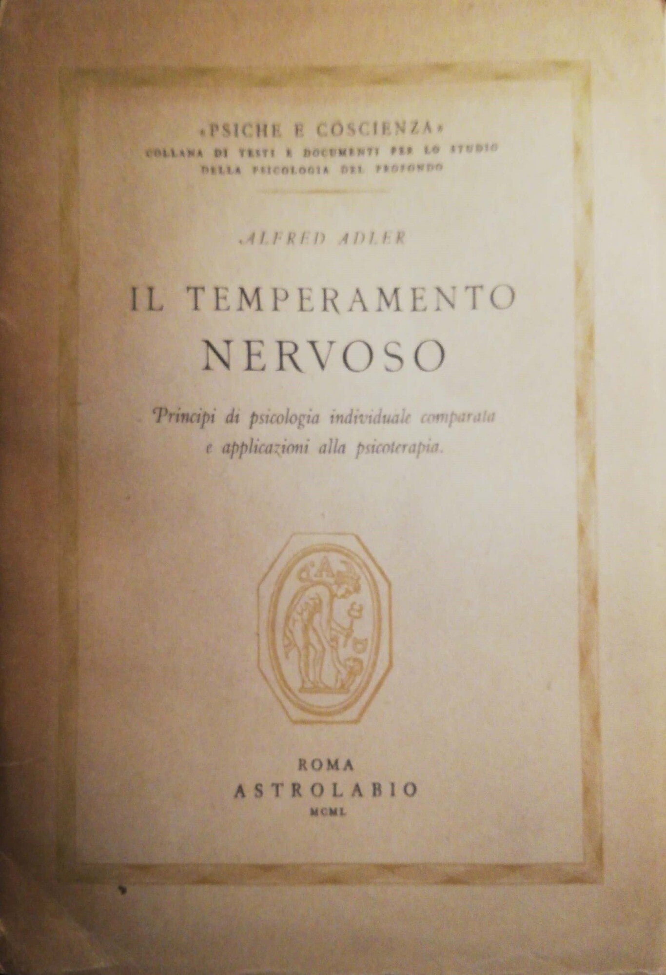 Il temperamento nervoso - copertina