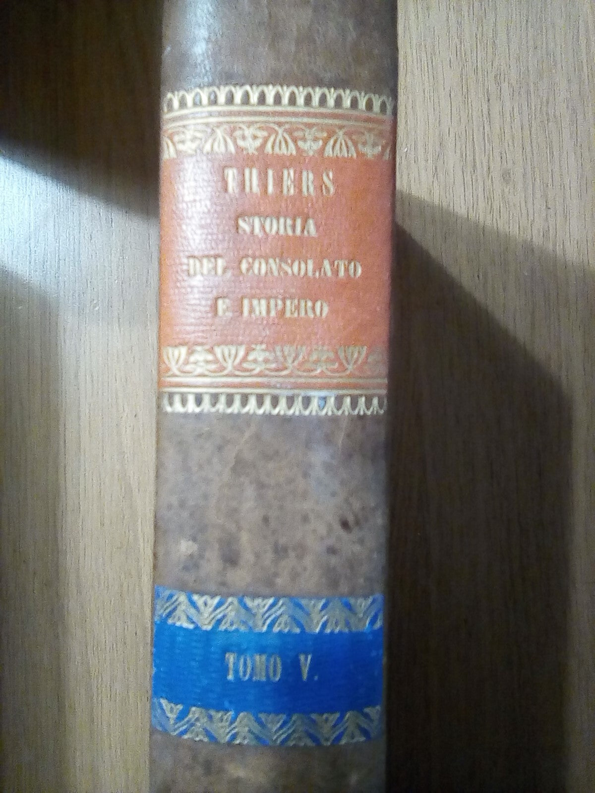 Storia del Consolato e dell'Impero Tomo V - copertina