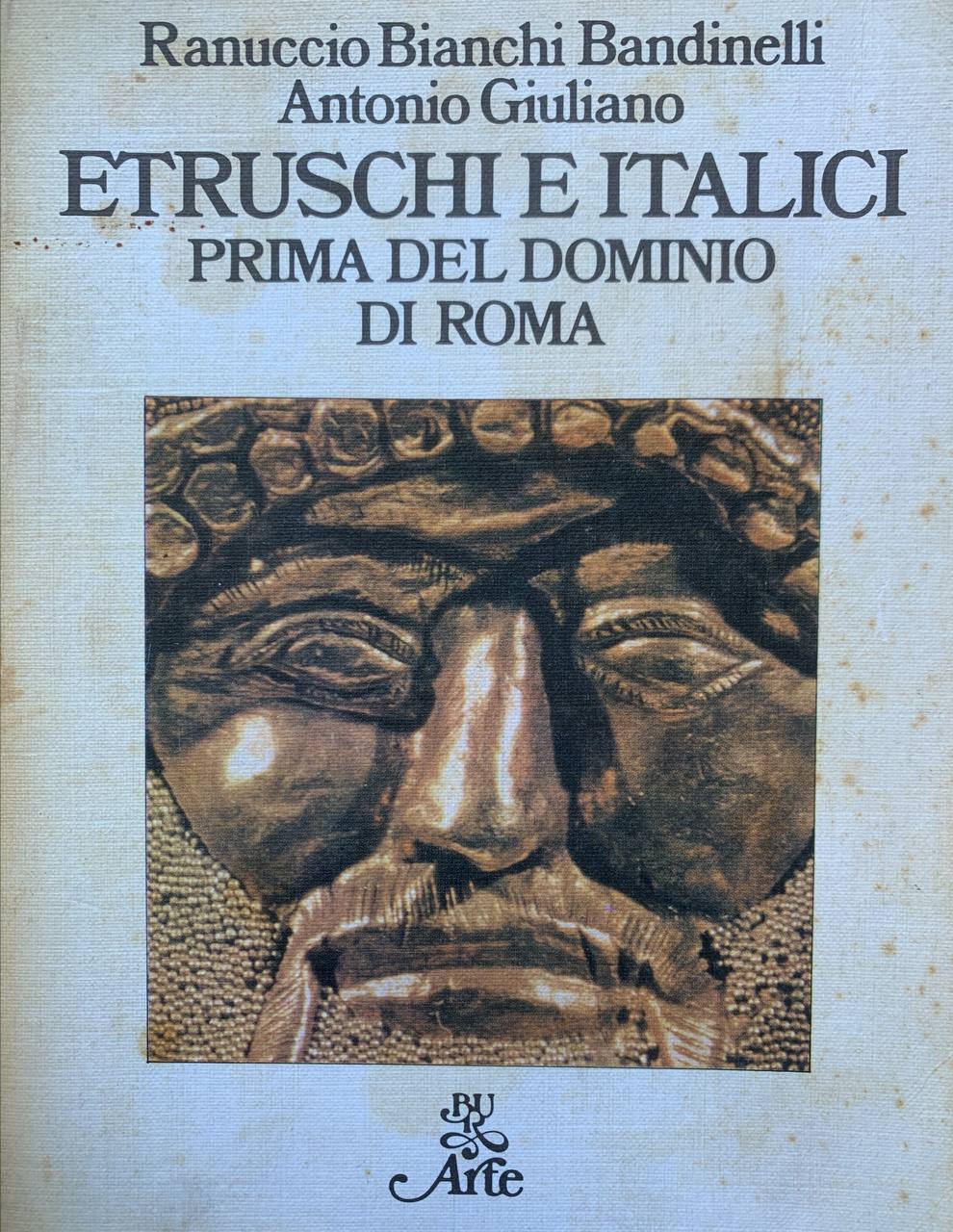 Etruschi e italici prima del dominio di Roma - copertina