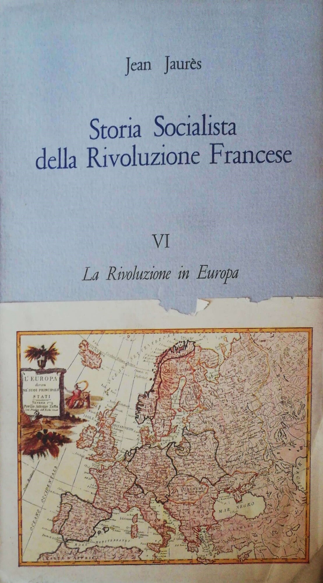 Storia socialista della Rivoluzione Francese. Vol. VI, VII, VIII, IX, X. - copertina