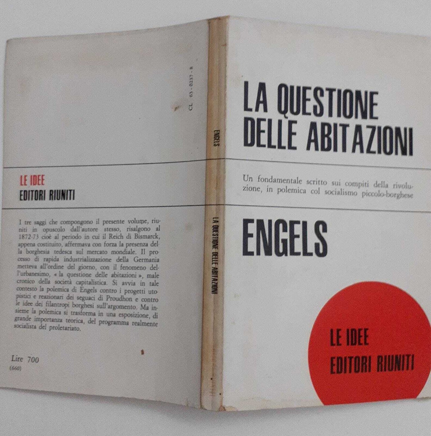 La questione delle abitazioni - copertina