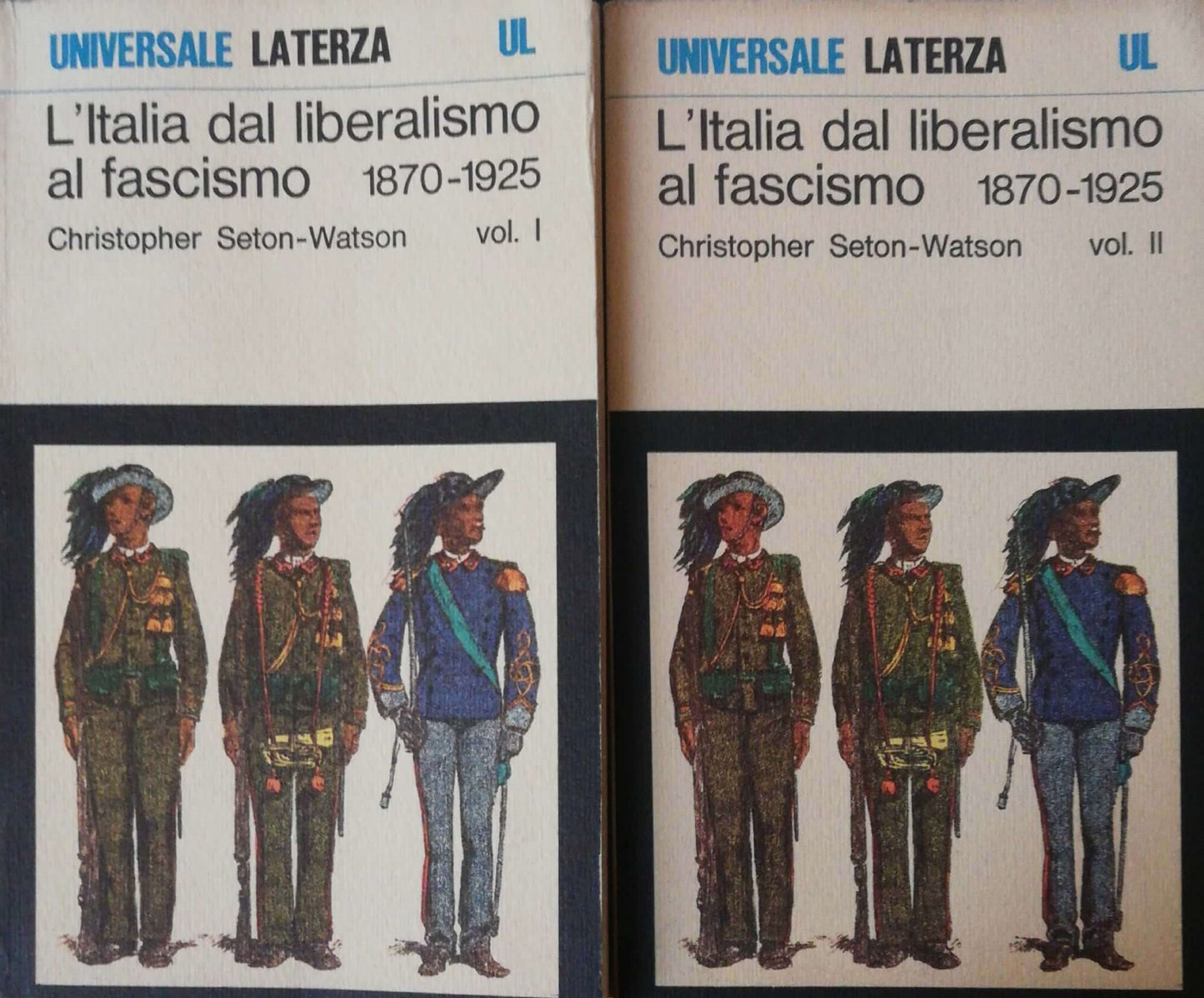 L'Italia dal liberalismo al fascismo 1870-1925. Volumi I-II - copertina