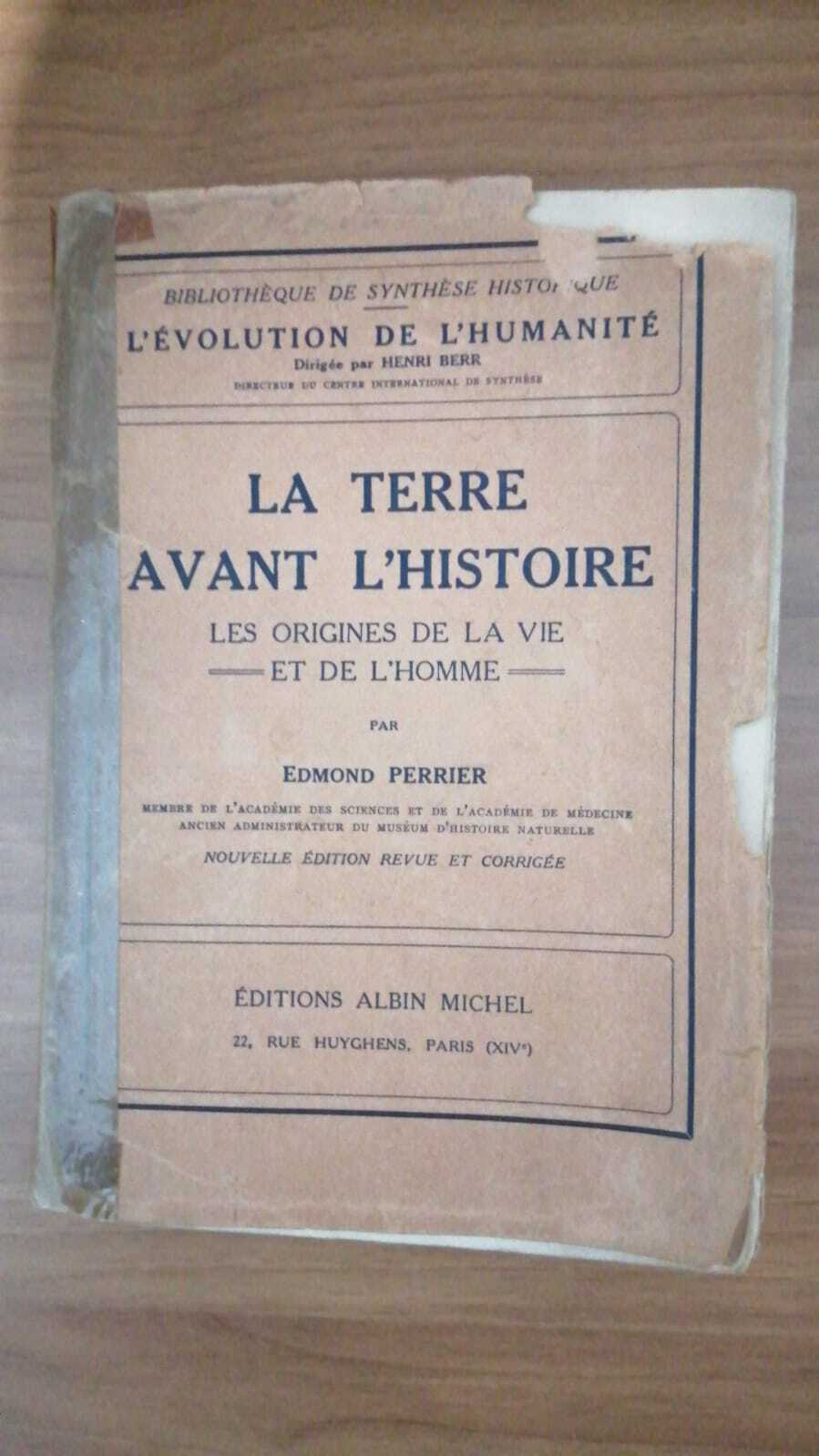 La Terre avant l'histoire : Les origines de la vie et de l'homme - copertina