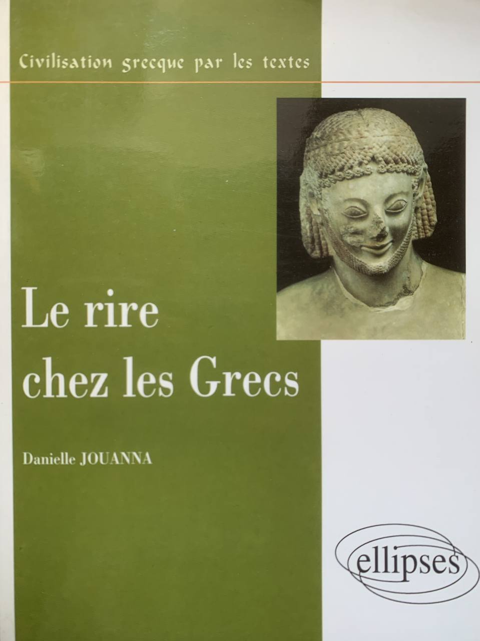 Le rire chez les Grecs - copertina