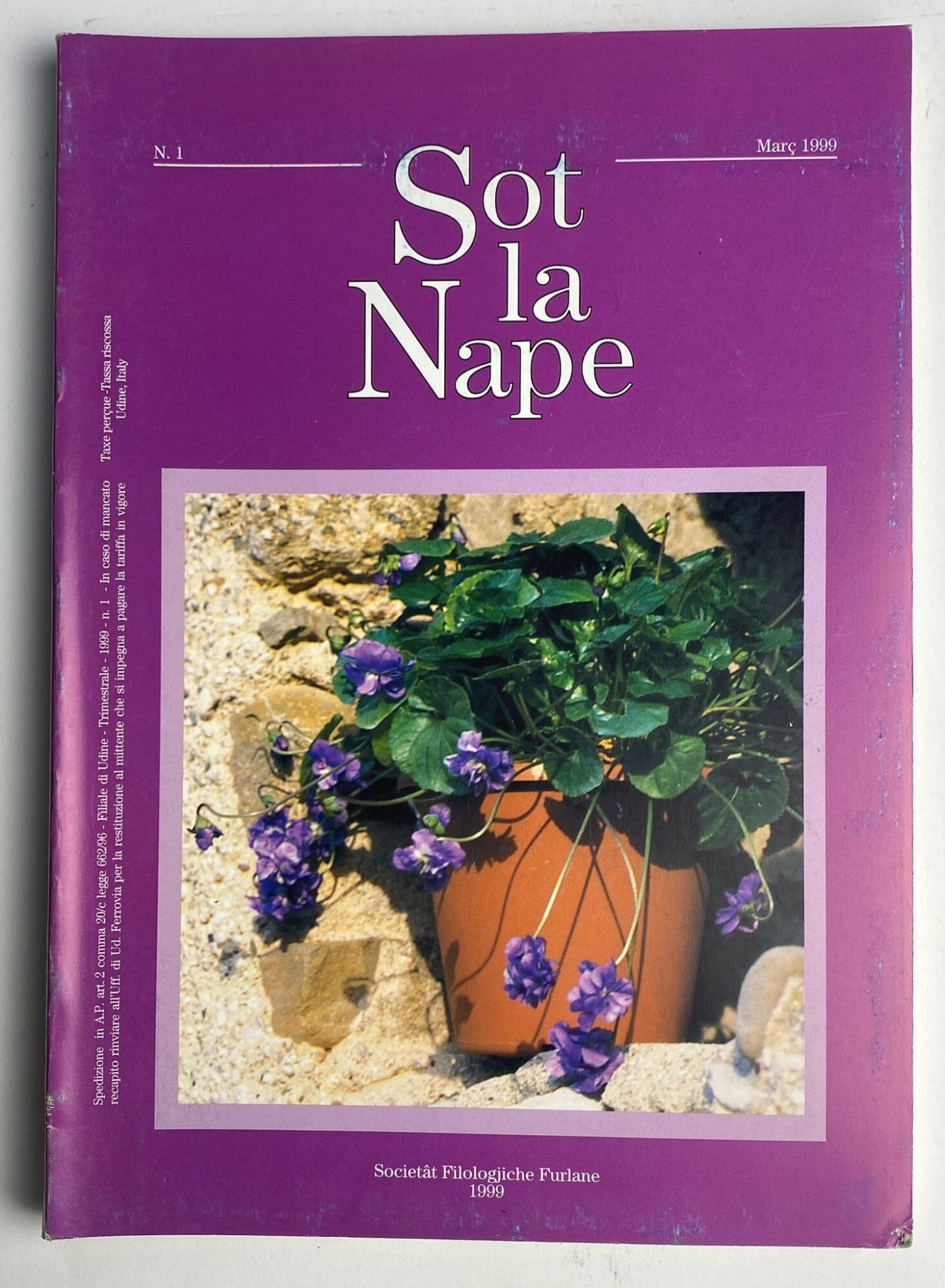 Sot la Nape 1999 (3 volumi) - copertina