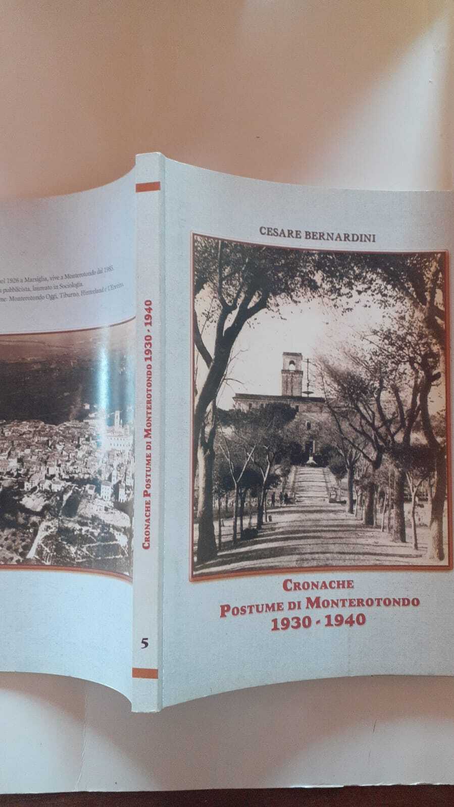 Cronache Postume di Monterotondo - copertina