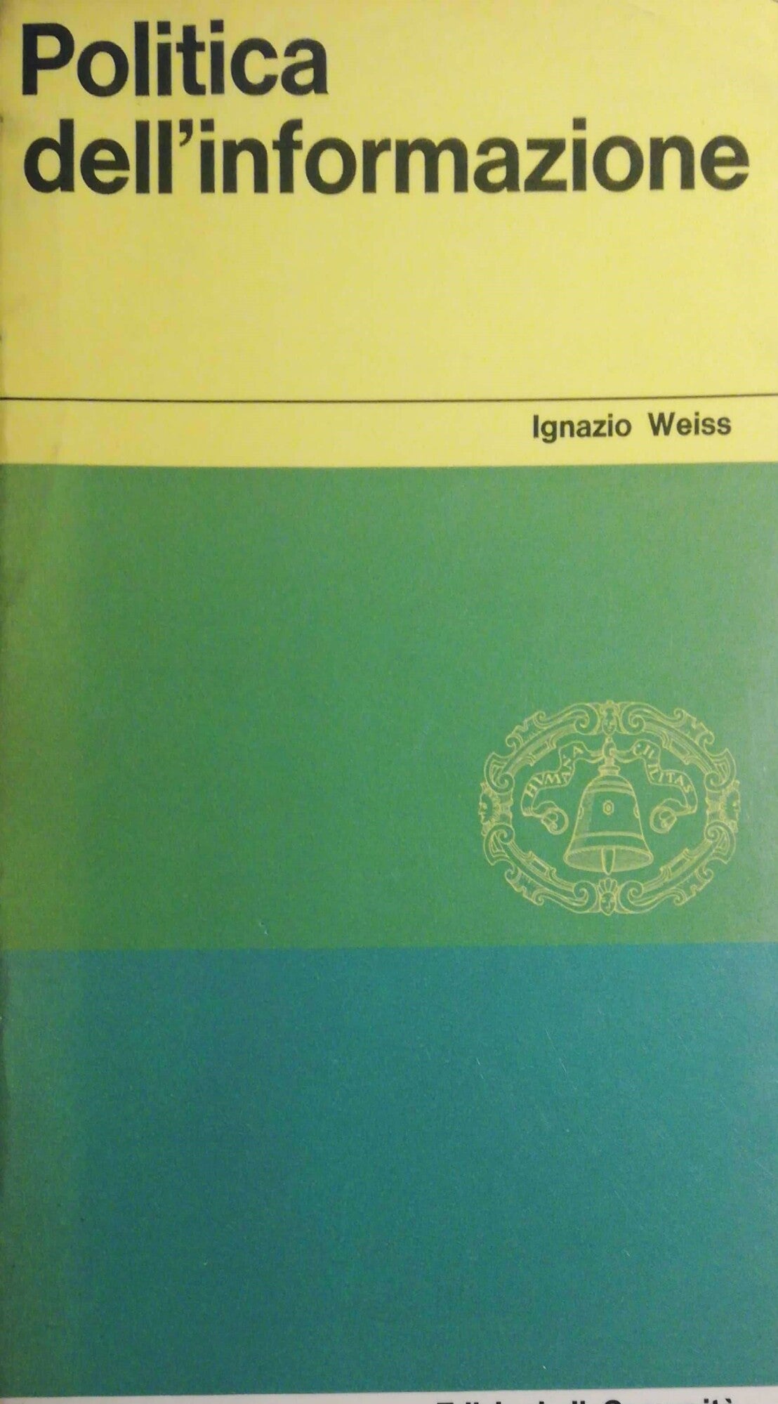 Politica dell'informazione - copertina