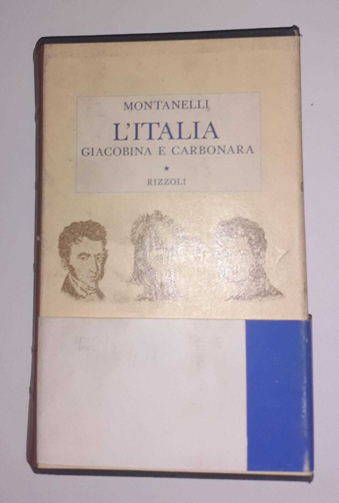 L'Italia Giacobina e carbonara (1789-1831) - copertina