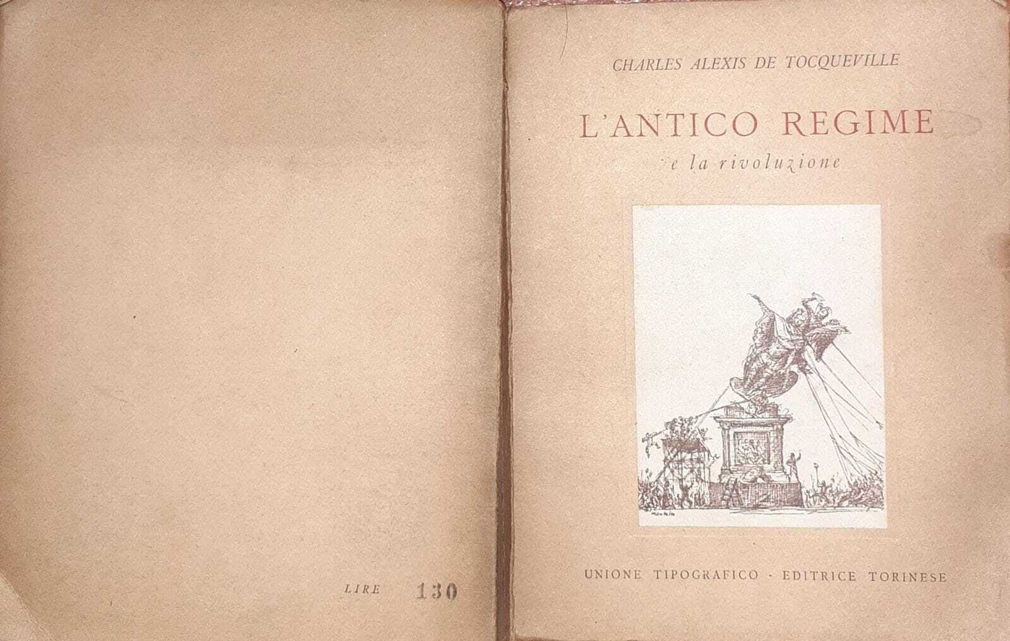 L' antico regime e la rivoluzione - copertina