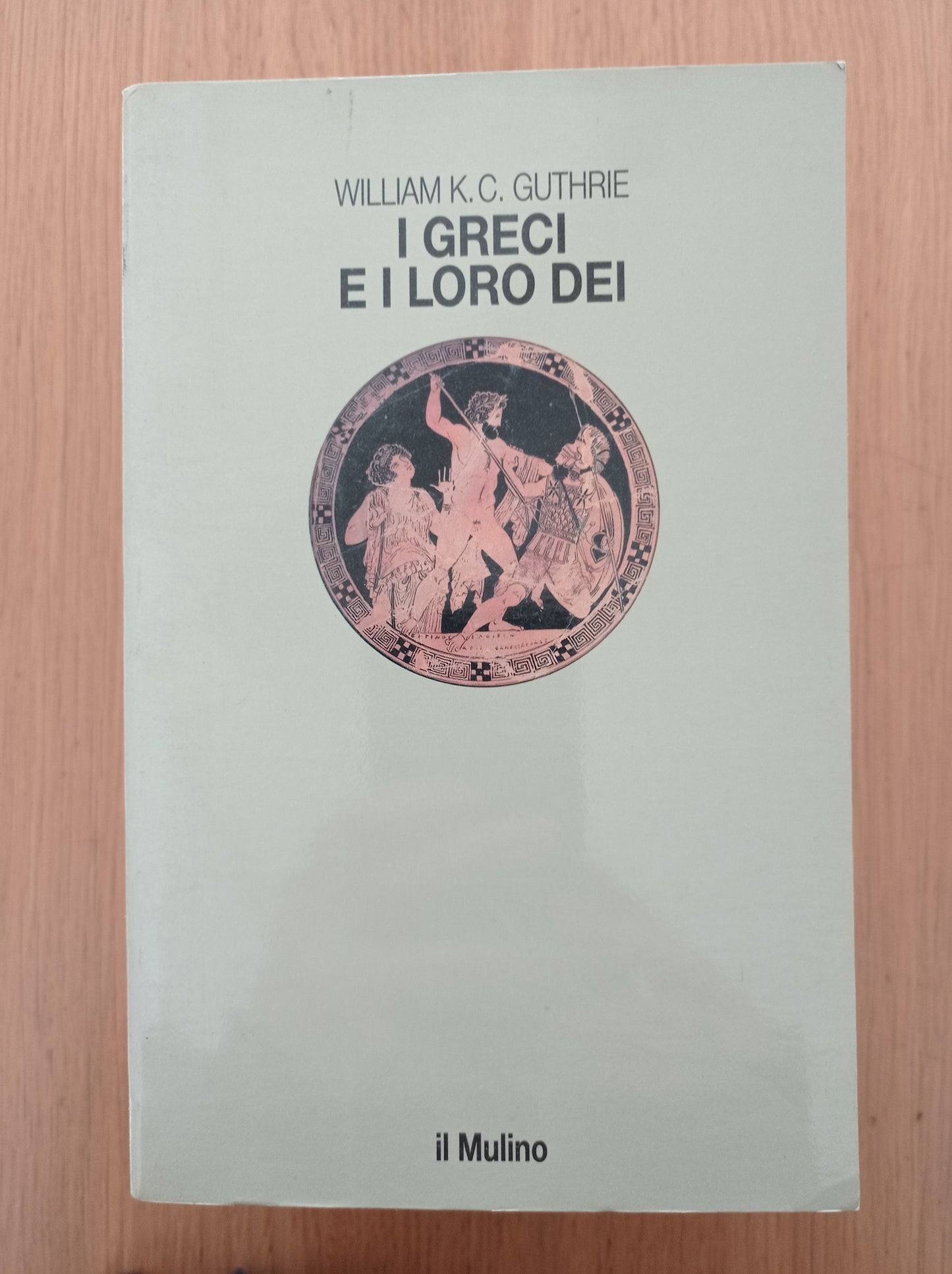I greci e i loro dei - copertina