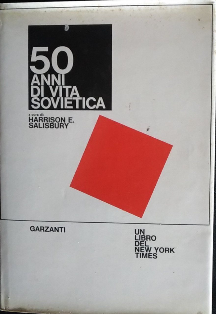 50 anni di vita Sovietica - copertina